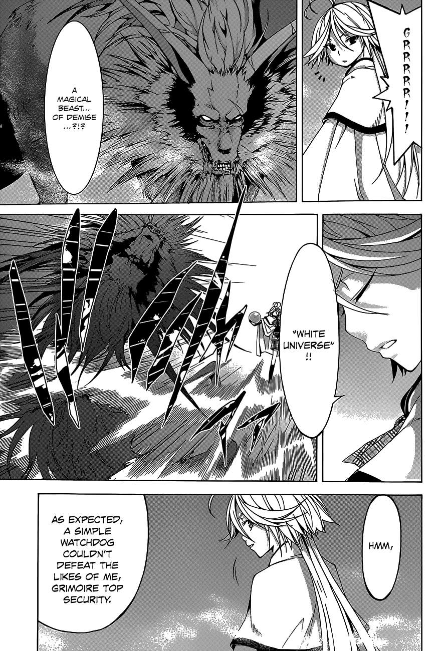 Trinity Seven: 7-Nin no Mahoutsukai Chapter 49 page 18 - Chapter 49: United Front & Terminus Library