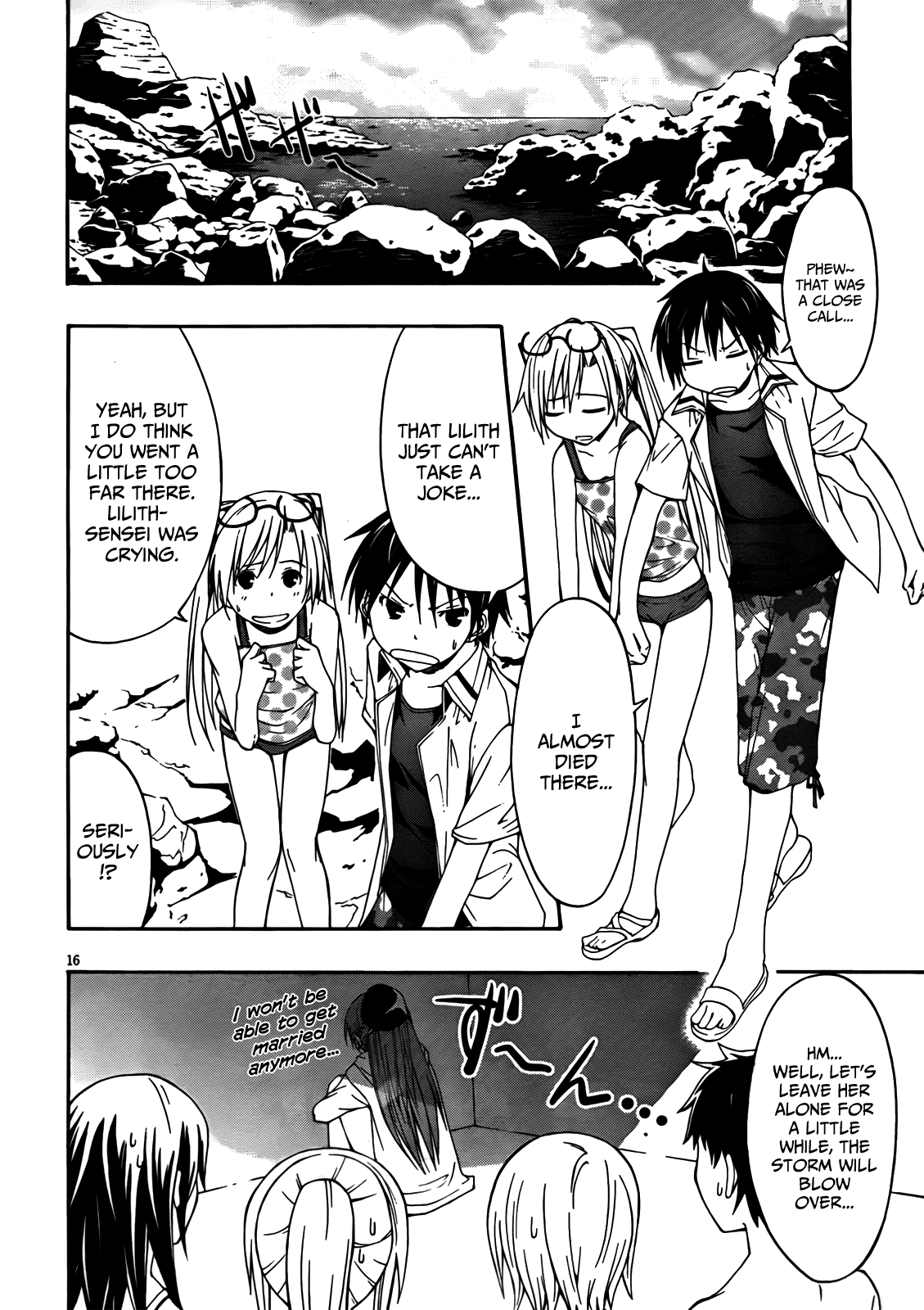 Trinity Seven: 7-Nin no Mahoutsukai Chapter 5 page 17 - Chapter 5: Marine Time & Error Code
