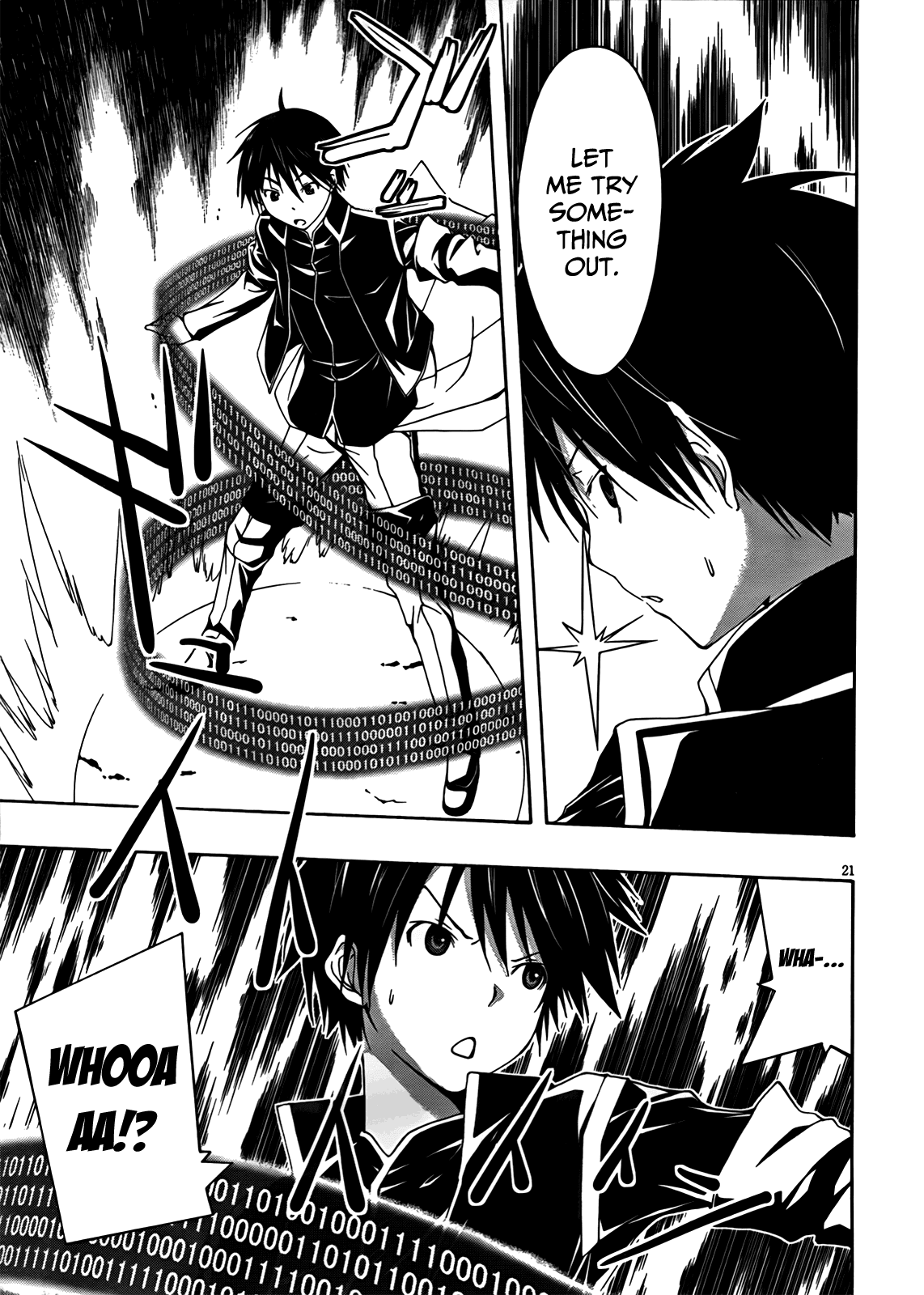 Trinity Seven: 7-Nin no Mahoutsukai Chapter 5 page 22 - Chapter 5: Marine Time & Error Code