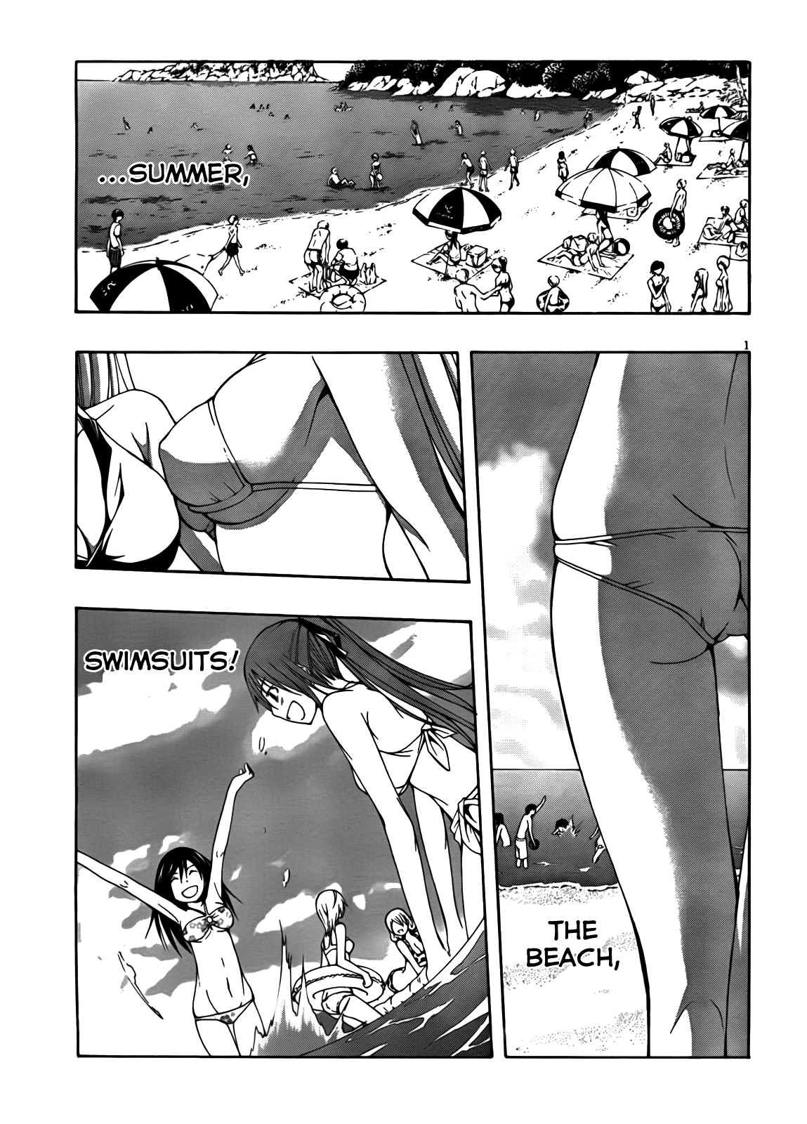 Trinity Seven: 7-Nin no Mahoutsukai Chapter 5 page 3 - Chapter 5: Marine Time & Error Code