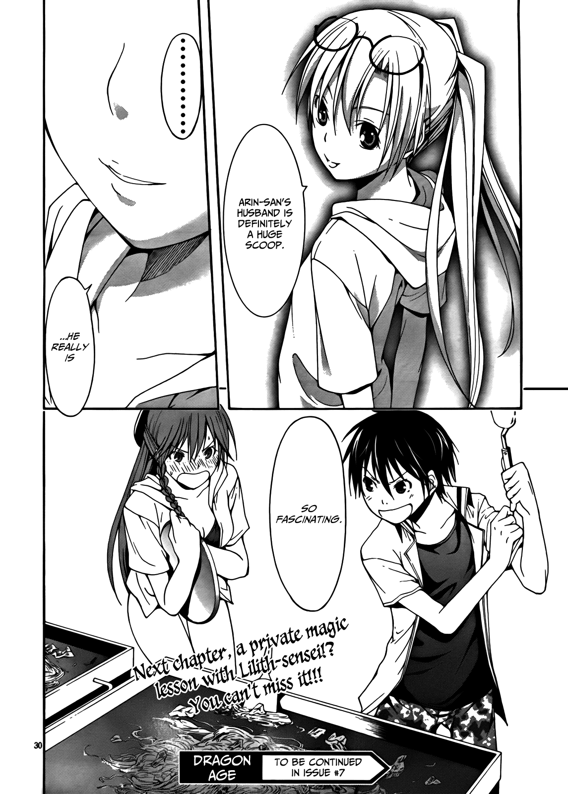 Trinity Seven: 7-Nin no Mahoutsukai Chapter 5 page 31 - Chapter 5: Marine Time & Error Code