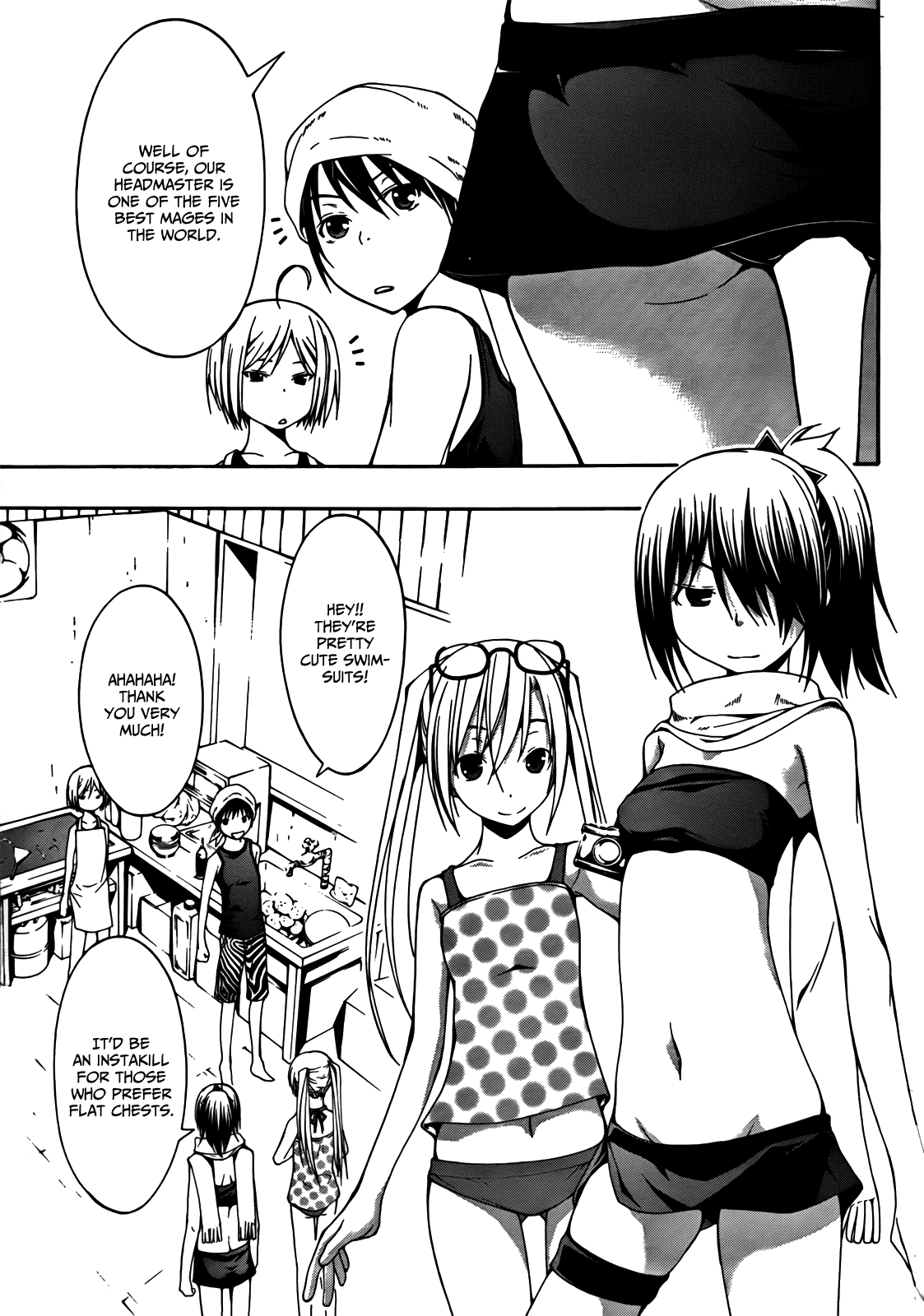 Trinity Seven: 7-Nin no Mahoutsukai Chapter 5 page 8 - Chapter 5: Marine Time & Error Code