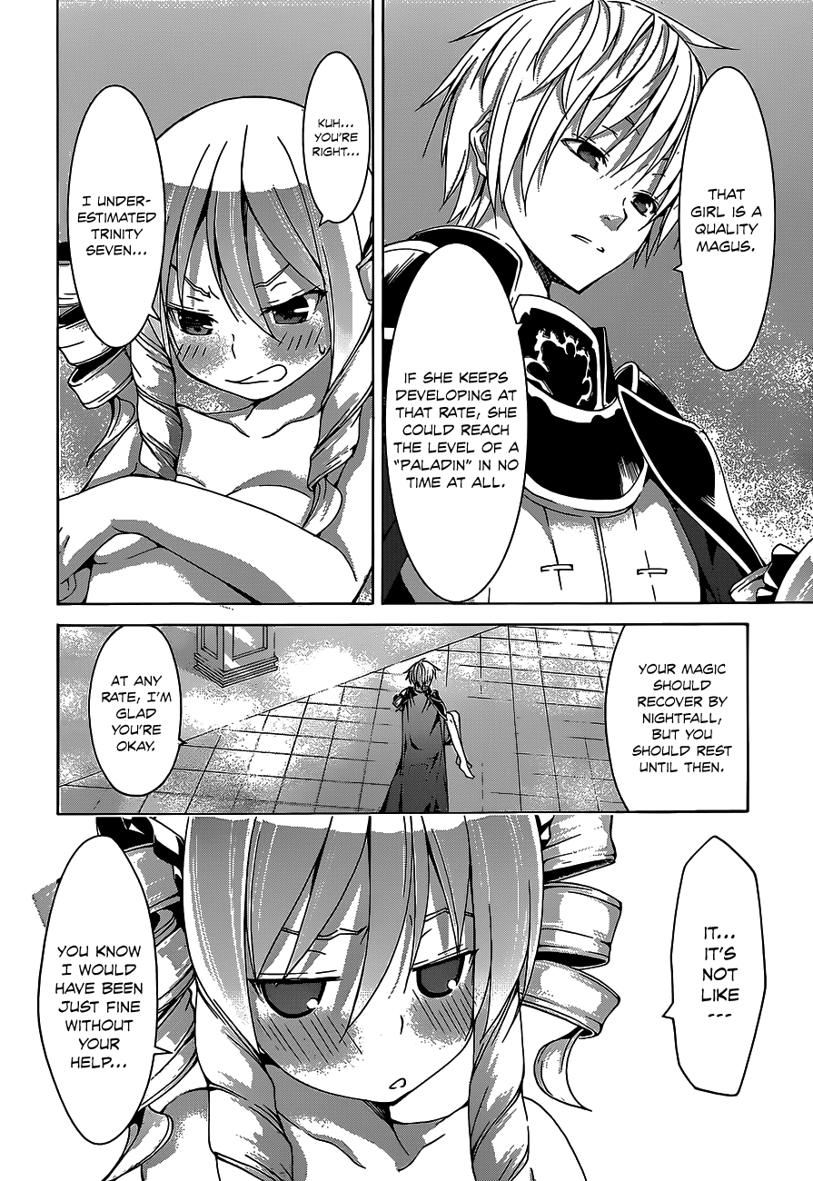 Trinity Seven: 7-Nin no Mahoutsukai Chapter 50 page 19 - Chapter 50: Arclight & Soul Gemini
