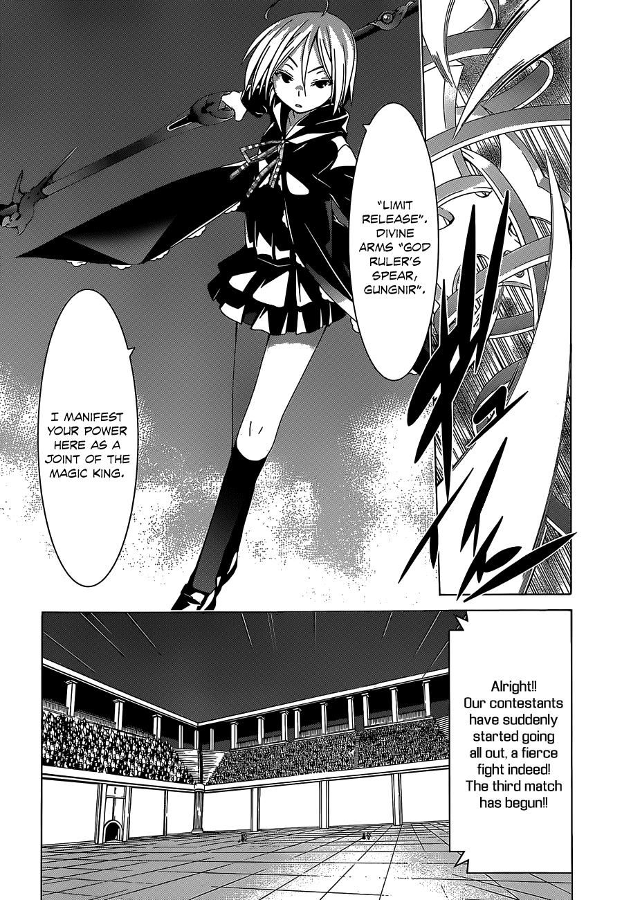 Trinity Seven: 7-Nin no Mahoutsukai Chapter 51 page 11 - Chapter 51: Rune Worker & Rage Wars
