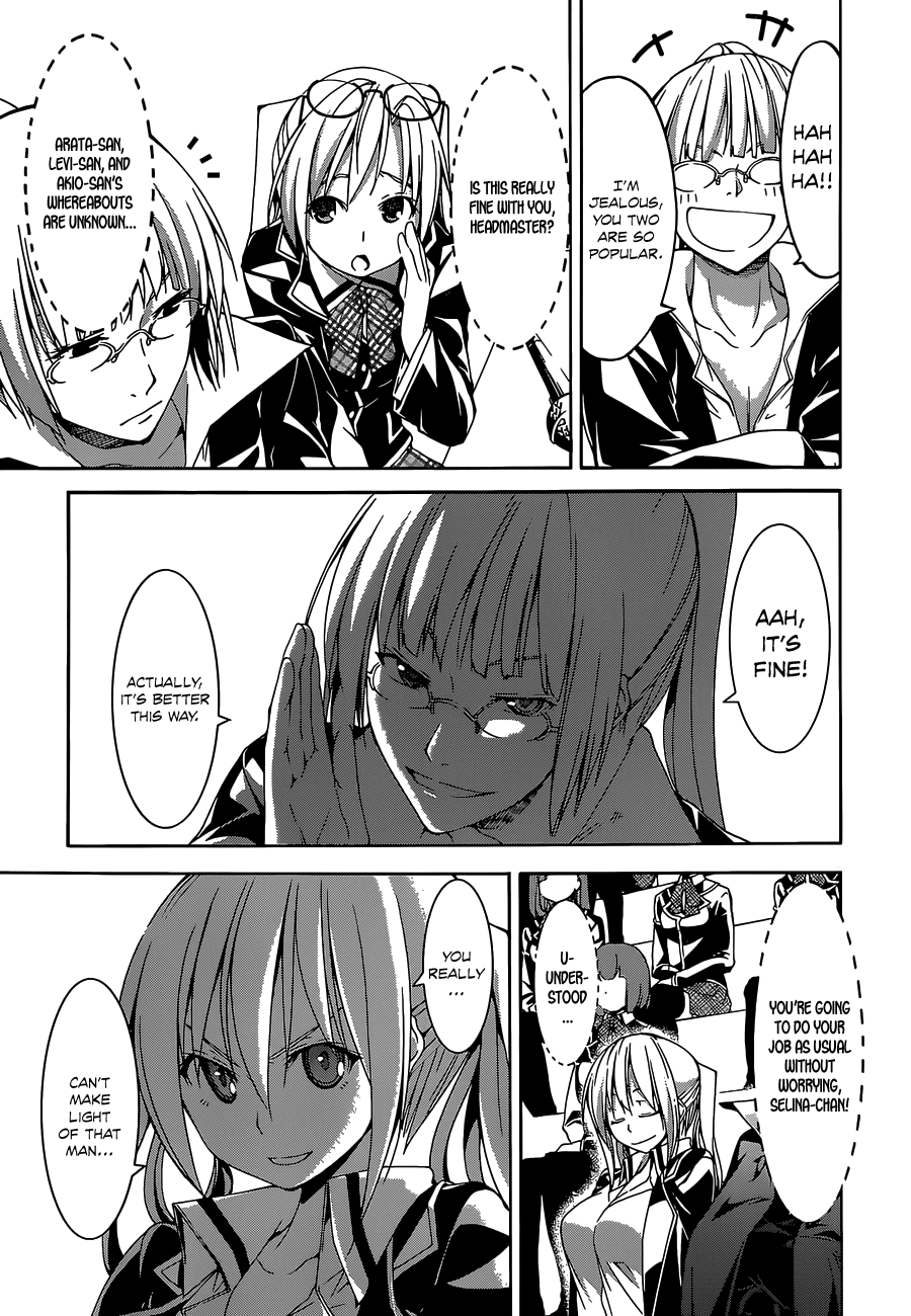 Trinity Seven: 7-Nin no Mahoutsukai Chapter 51 page 13 - Chapter 51: Rune Worker & Rage Wars
