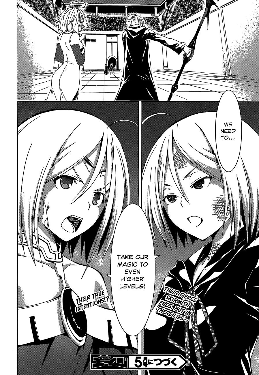 Trinity Seven: 7-Nin no Mahoutsukai Chapter 51 page 22 - Chapter 51: Rune Worker & Rage Wars