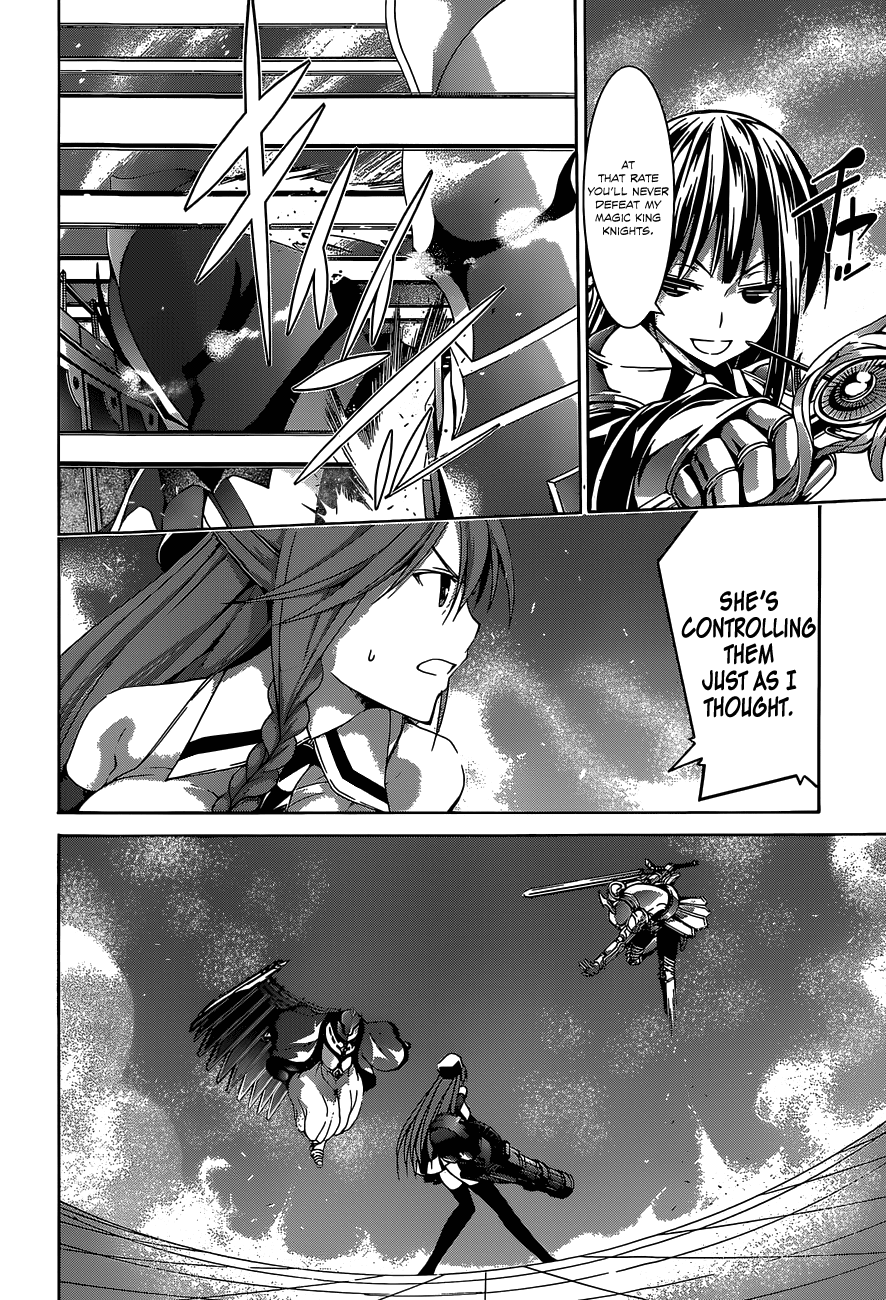Trinity Seven: 7-Nin no Mahoutsukai Chapter 53 page 12 - Chapter 53: Elemental Knight & Open Battle
