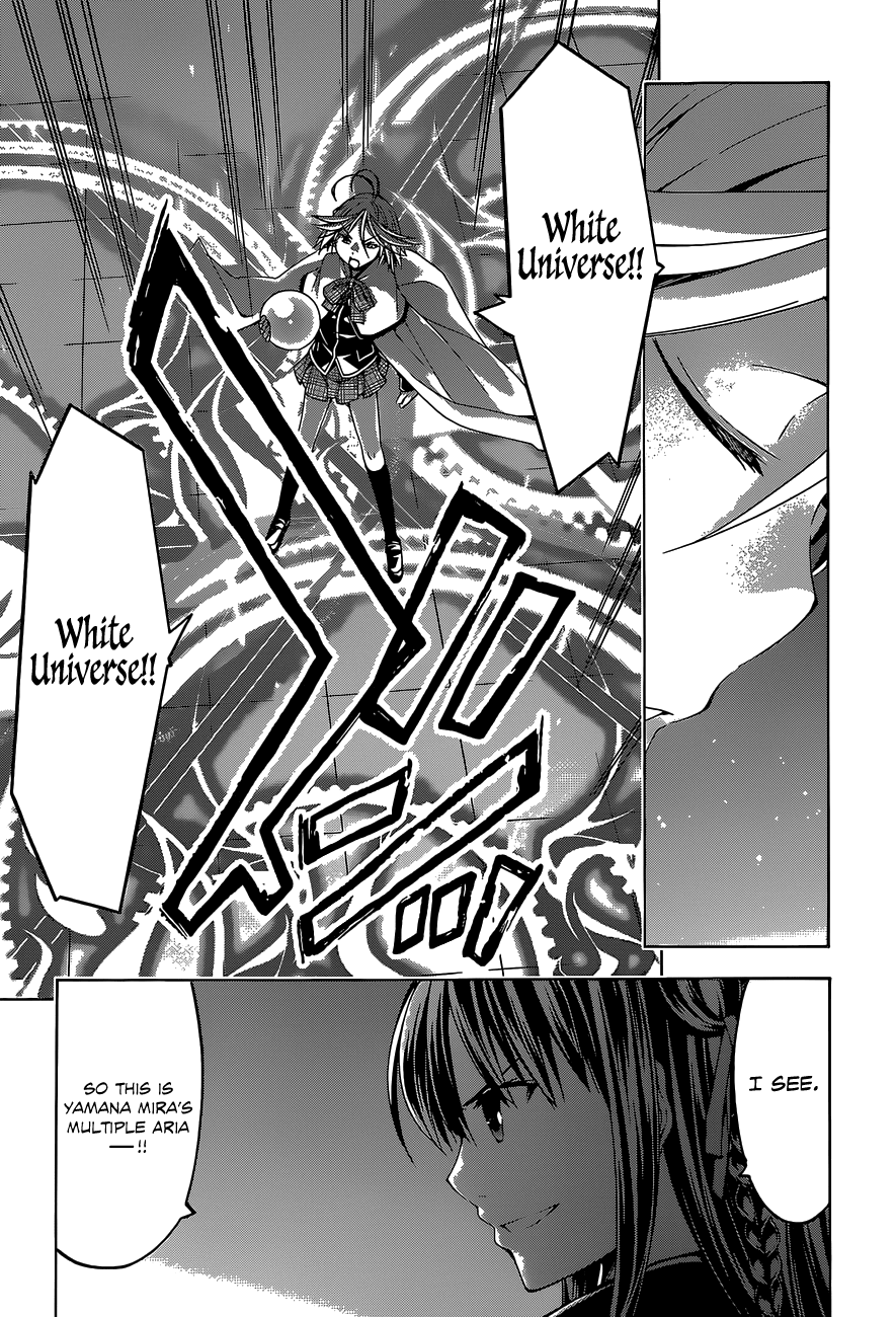 Trinity Seven: 7-Nin no Mahoutsukai Chapter 53 page 15 - Chapter 53: Elemental Knight & Open Battle