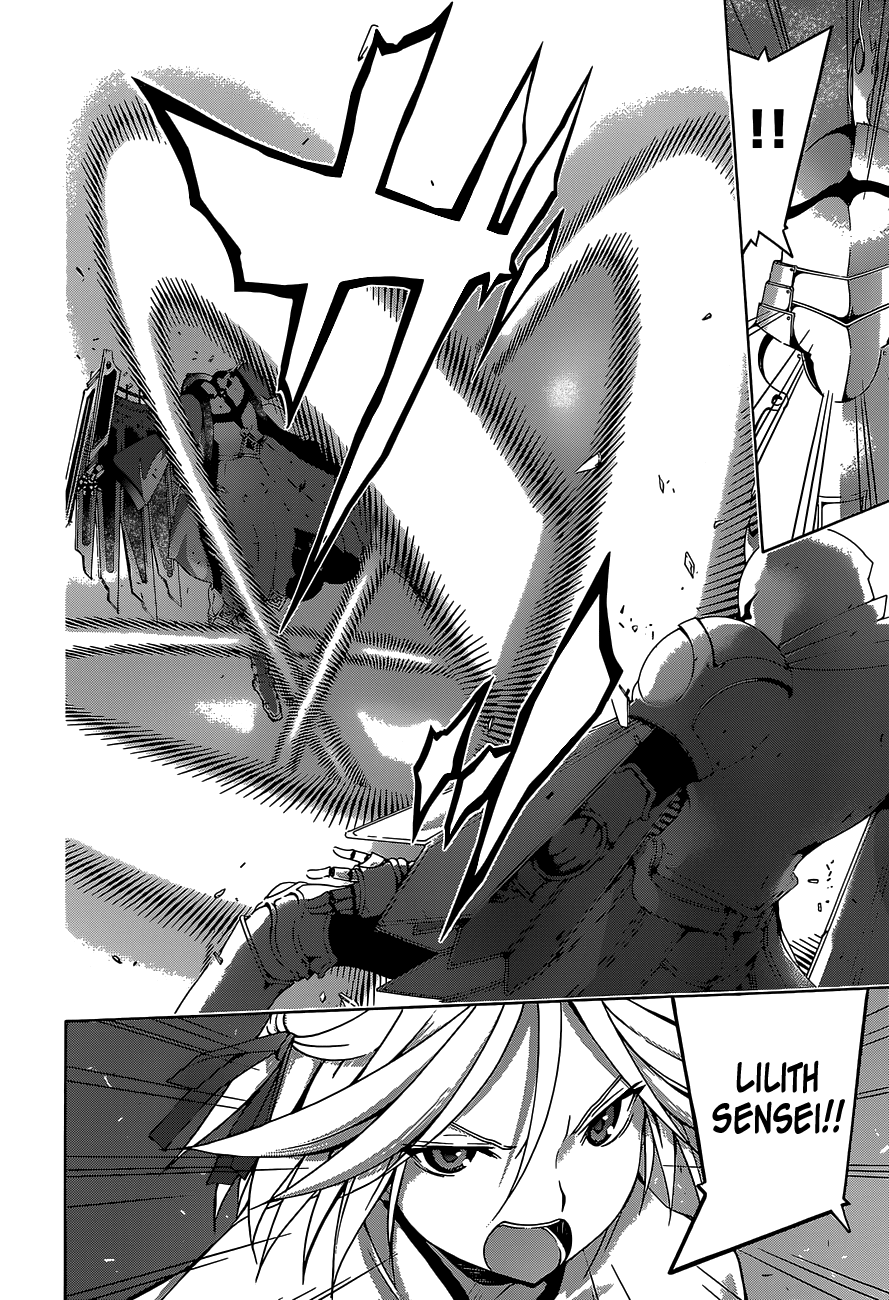 Trinity Seven: 7-Nin no Mahoutsukai Chapter 53 page 16 - Chapter 53: Elemental Knight & Open Battle