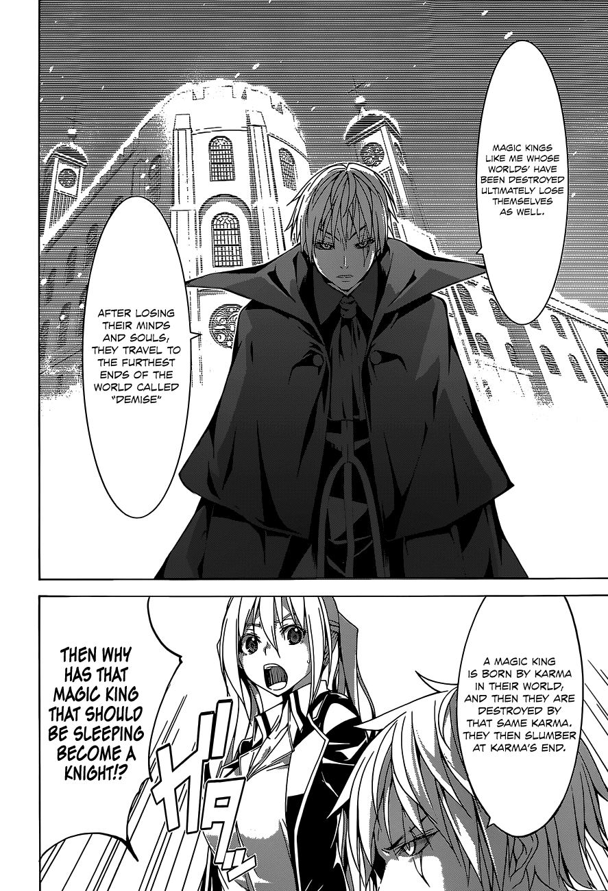 Trinity Seven: 7-Nin no Mahoutsukai Chapter 53 page 8 - Chapter 53: Elemental Knight & Open Battle