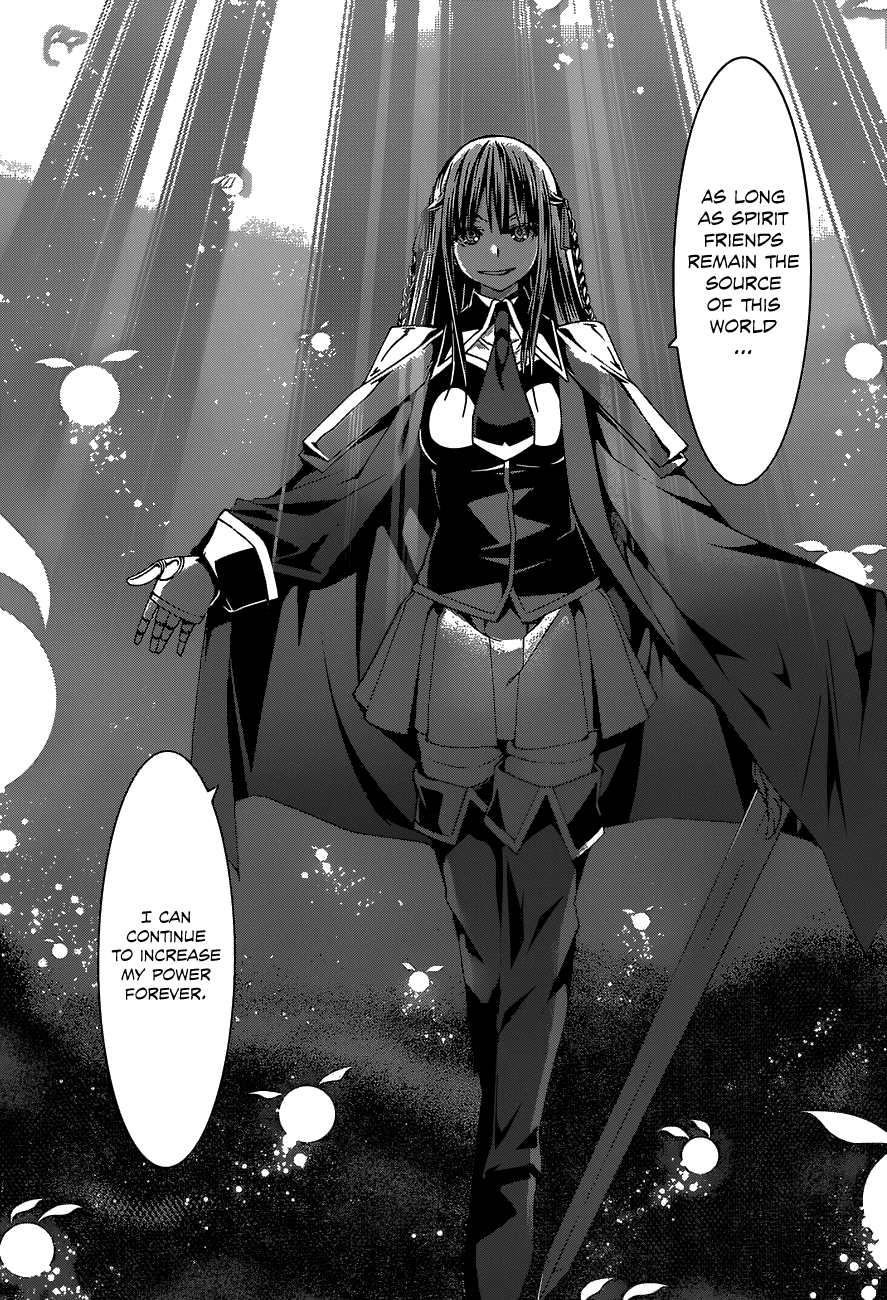 Trinity Seven: 7-Nin no Mahoutsukai Chapter 54 page 13 - Chapter 54: Unlimited World & Theophany