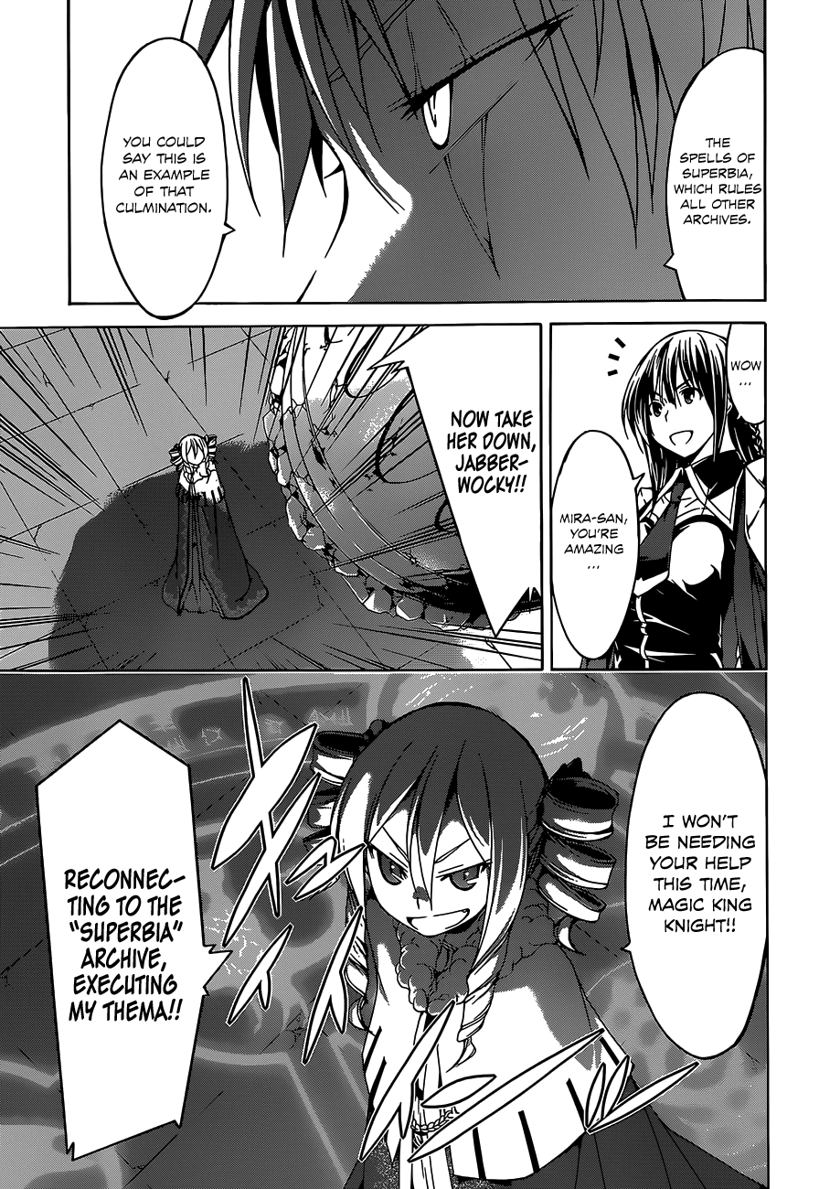 Trinity Seven: 7-Nin no Mahoutsukai Chapter 54 page 22 - Chapter 54: Unlimited World & Theophany