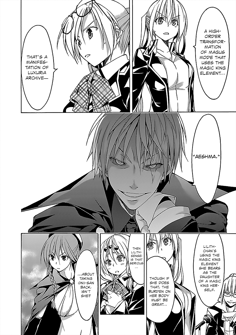 Trinity Seven: 7-Nin no Mahoutsukai Chapter 55 page 10 - Chapter 55: Aeshma Slave and Fourth Archive