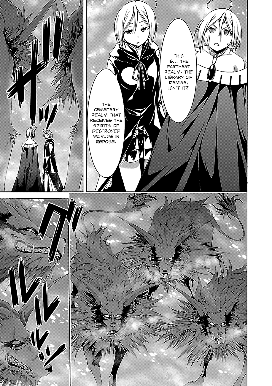 Trinity Seven: 7-Nin no Mahoutsukai Chapter 55 page 19 - Chapter 55: Aeshma Slave and Fourth Archive