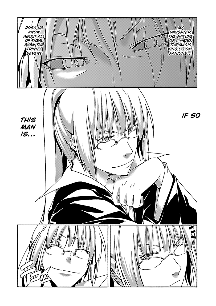 Trinity Seven: 7-Nin no Mahoutsukai Chapter 56 page 12 - Chapter 56: Pure Emotion and King's Return