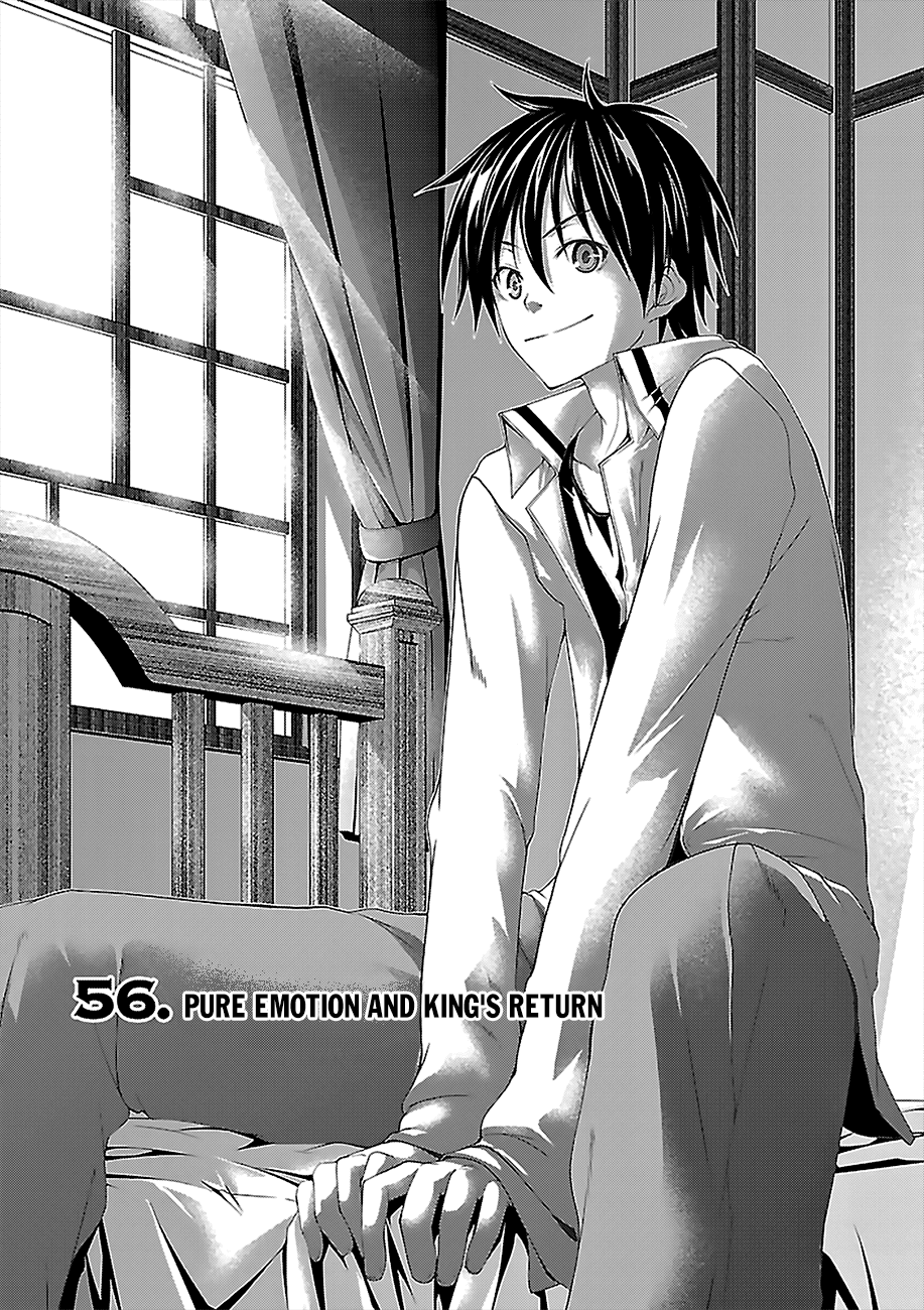 Trinity Seven: 7-Nin no Mahoutsukai Chapter 56 page 2 - Chapter 56: Pure Emotion and King's Return