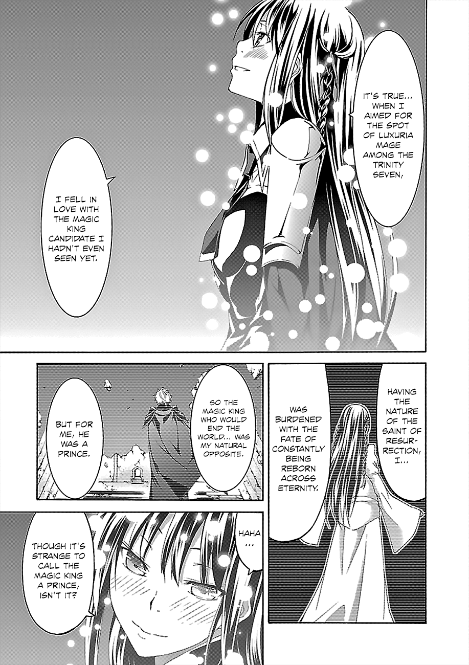 Trinity Seven: 7-Nin no Mahoutsukai Chapter 56 page 32 - Chapter 56: Pure Emotion and King's Return