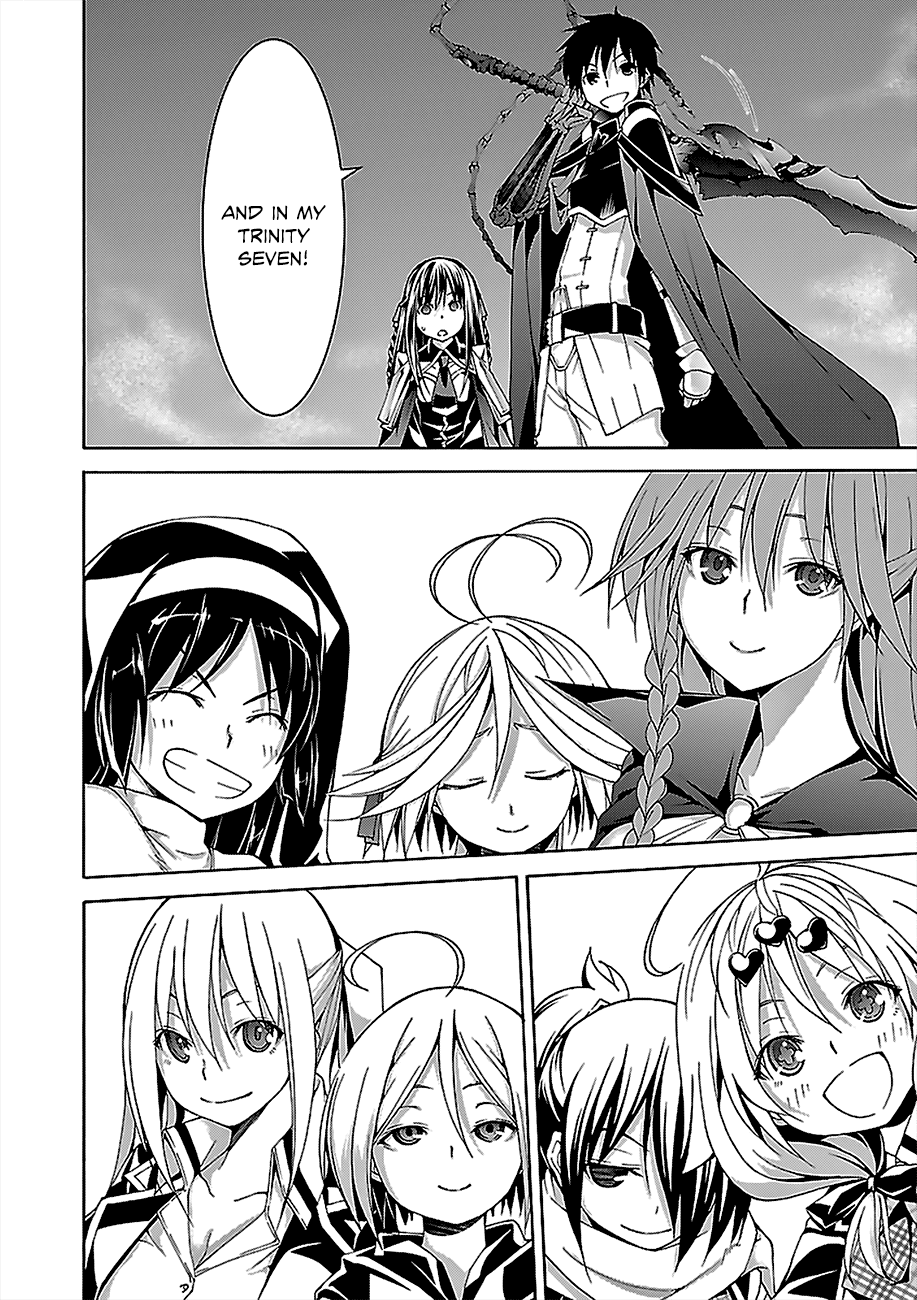 Trinity Seven: 7-Nin no Mahoutsukai Chapter 57 page 13 - Chapter 57: Primary Decision and Saving the World