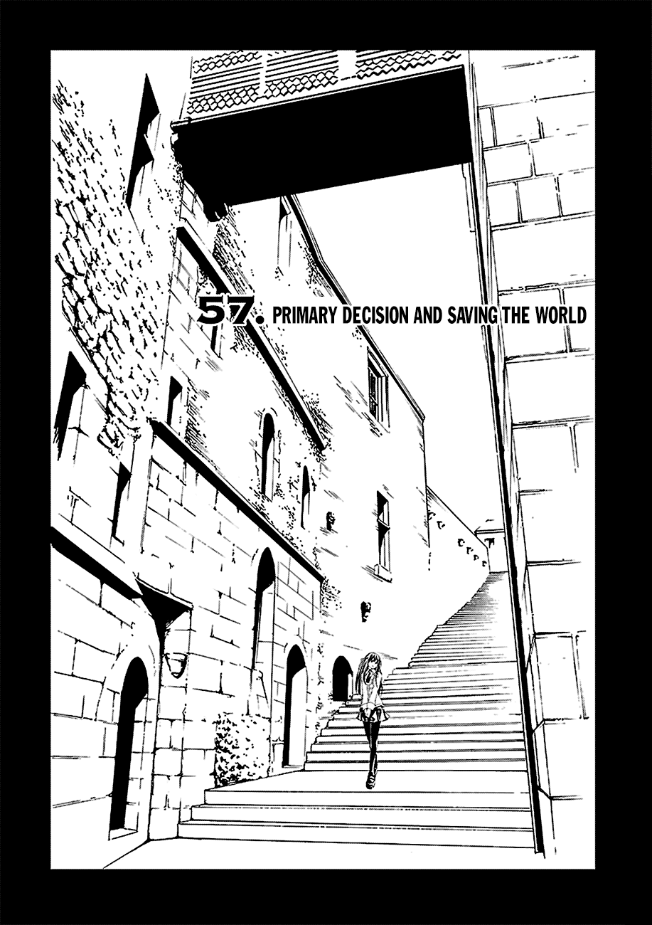Trinity Seven: 7-Nin no Mahoutsukai Chapter 57 page 2 - Chapter 57: Primary Decision and Saving the World
