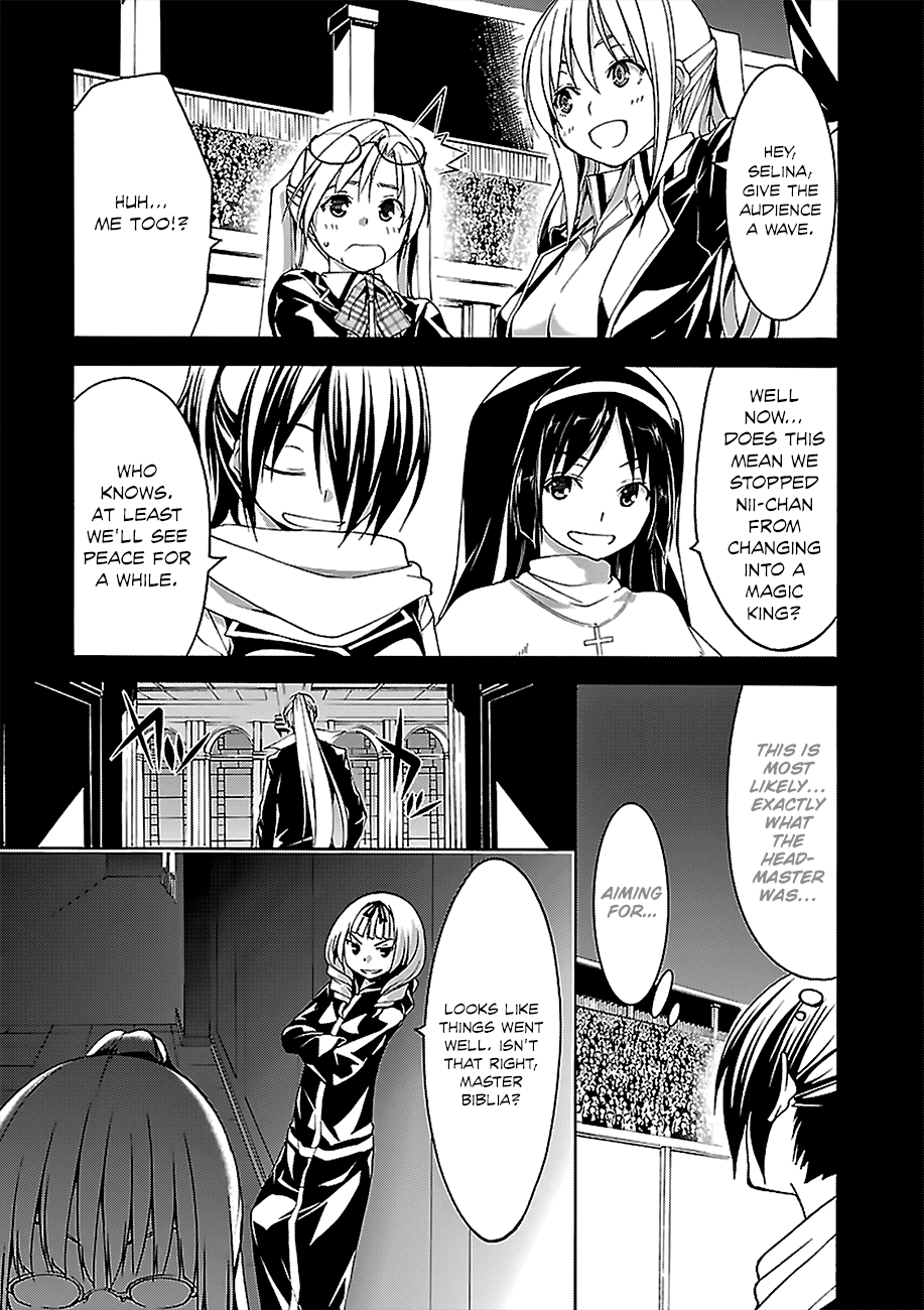 Trinity Seven: 7-Nin no Mahoutsukai Chapter 58 page 10 - Chapter 58: Saint's Return and Love Confession