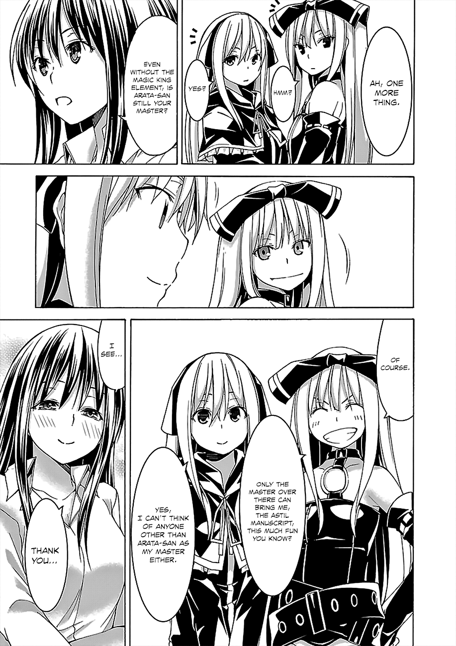 Trinity Seven: 7-Nin no Mahoutsukai Chapter 58 page 14 - Chapter 58: Saint's Return and Love Confession