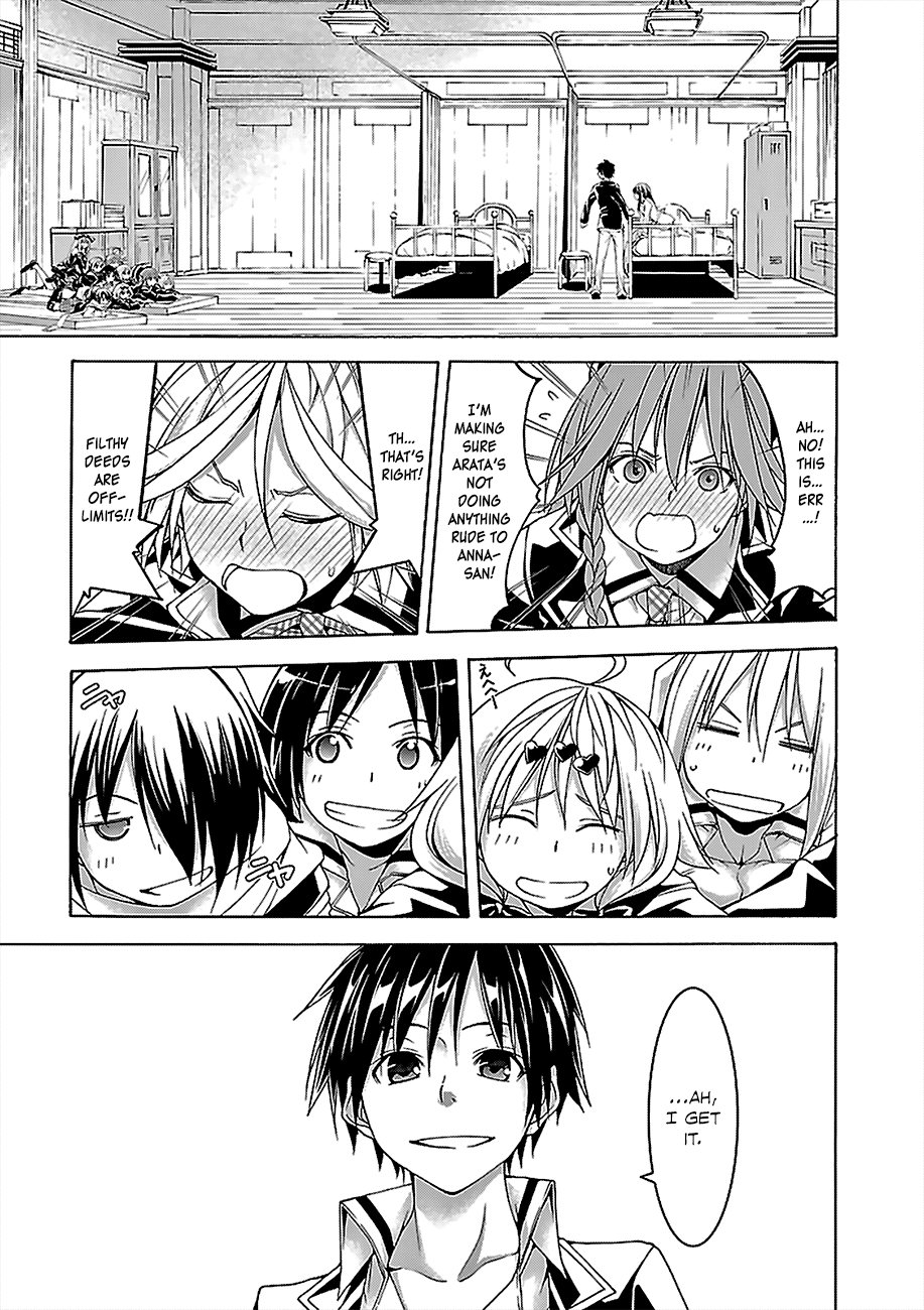 Trinity Seven: 7-Nin no Mahoutsukai Chapter 58 page 24 - Chapter 58: Saint's Return and Love Confession