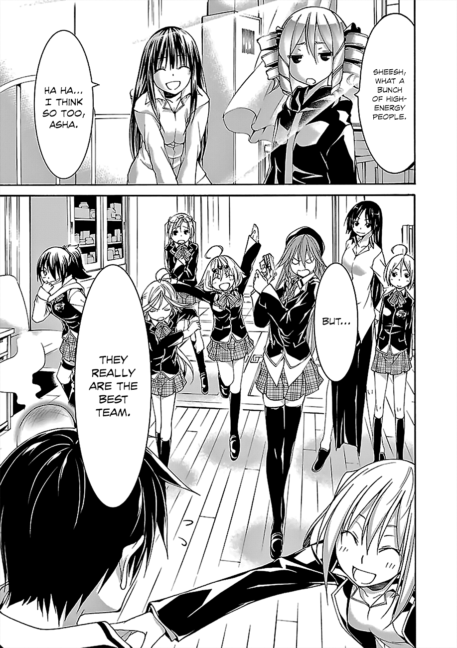 Trinity Seven: 7-Nin no Mahoutsukai Chapter 58 page 26 - Chapter 58: Saint's Return and Love Confession