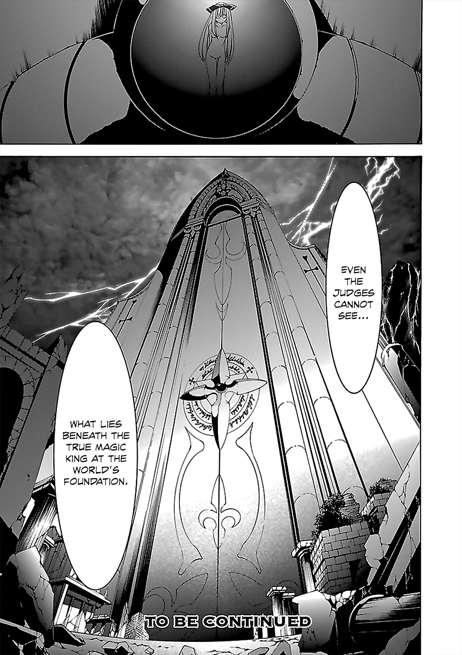 Trinity Seven: 7-Nin no Mahoutsukai Chapter 58 page 28 - Chapter 58: Saint's Return and Love Confession