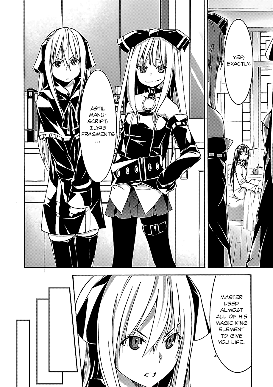 Trinity Seven: 7-Nin no Mahoutsukai Chapter 58 page 3 - Chapter 58: Saint's Return and Love Confession