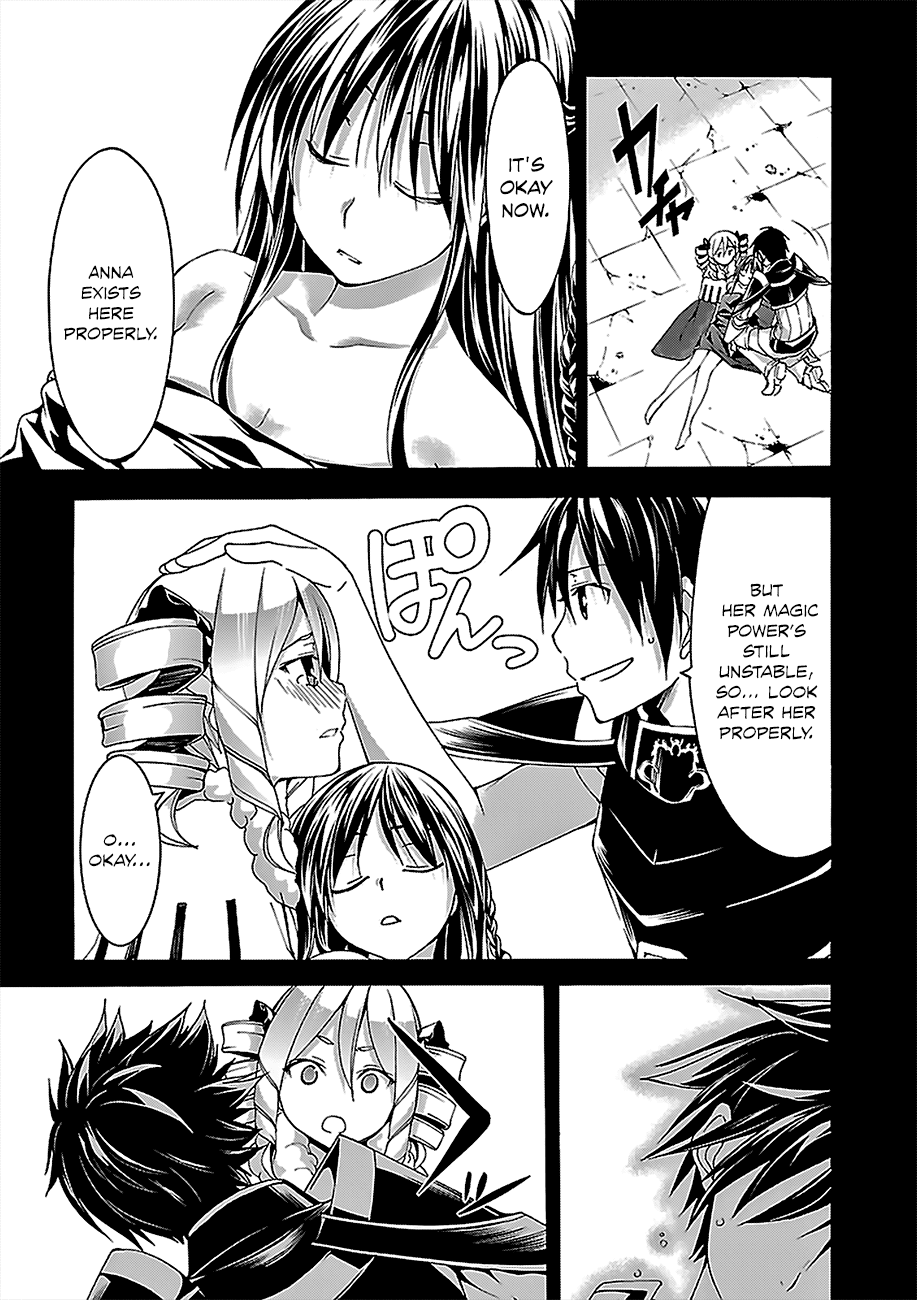 Trinity Seven: 7-Nin no Mahoutsukai Chapter 58 page 6 - Chapter 58: Saint's Return and Love Confession