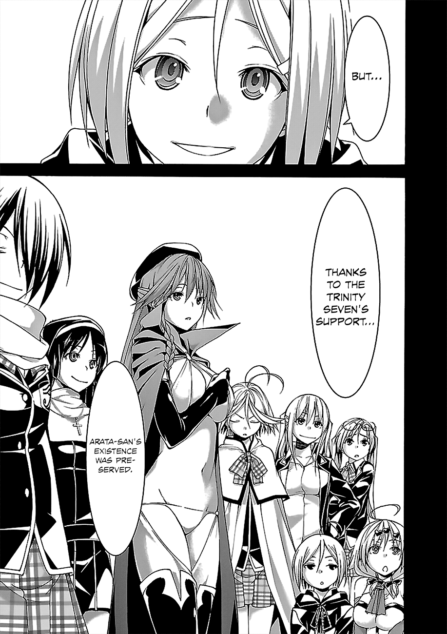 Trinity Seven: 7-Nin no Mahoutsukai Chapter 58 page 8 - Chapter 58: Saint's Return and Love Confession