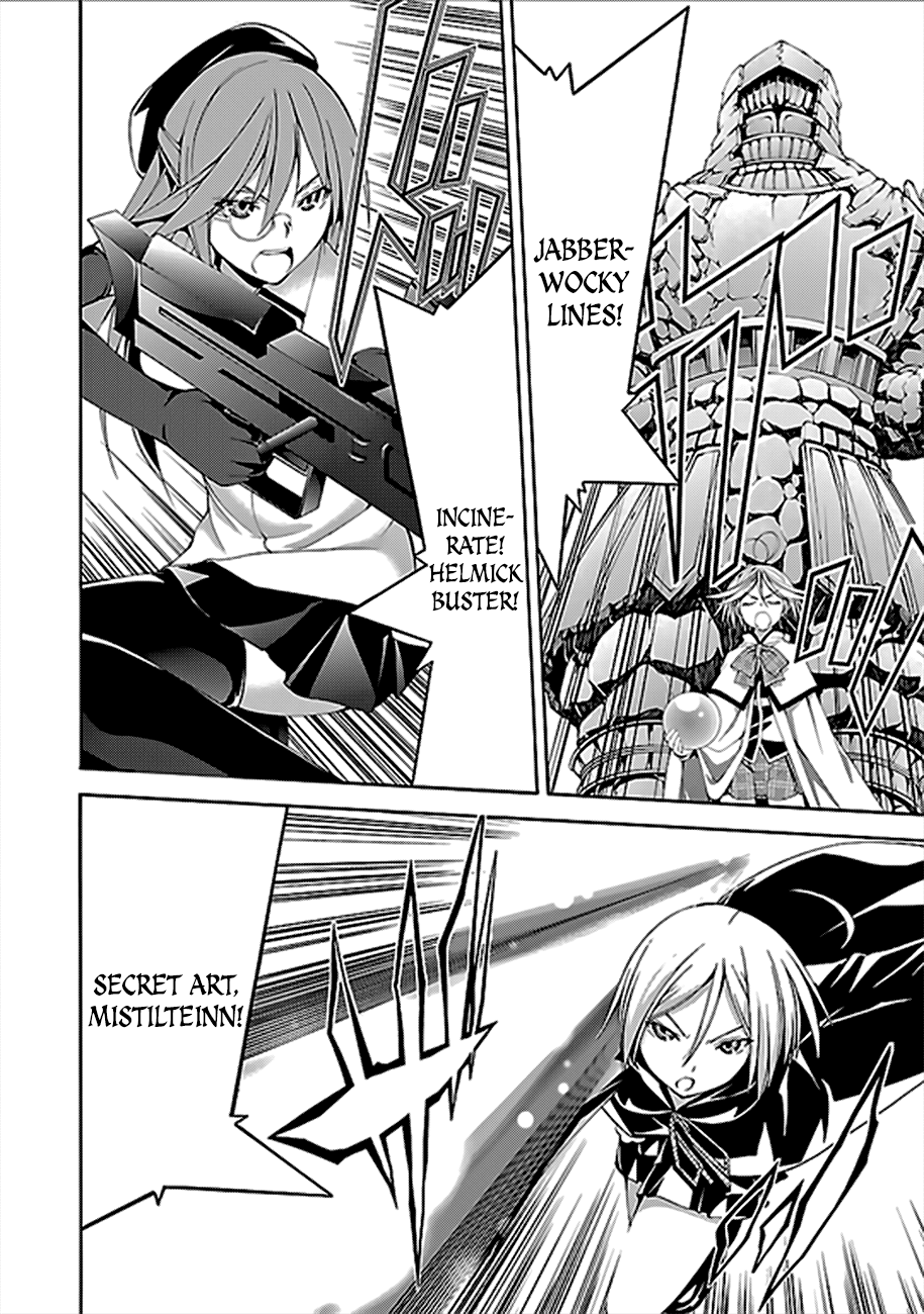 Trinity Seven: 7-Nin no Mahoutsukai Chapter 59 page 10 - Chapter 59: Lady Champions and Fireworks