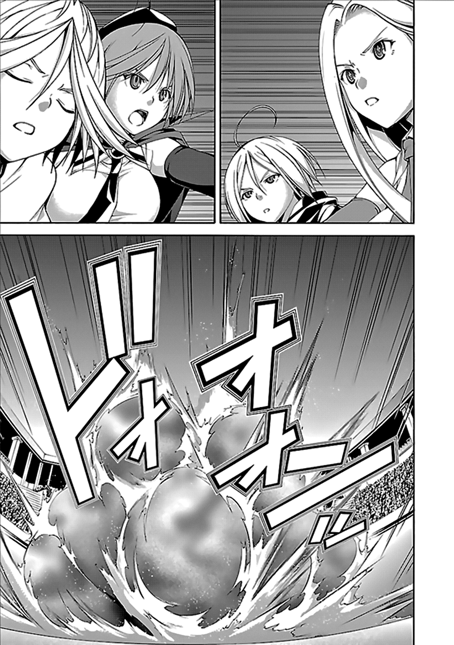 Trinity Seven: 7-Nin no Mahoutsukai Chapter 59 page 17 - Chapter 59: Lady Champions and Fireworks