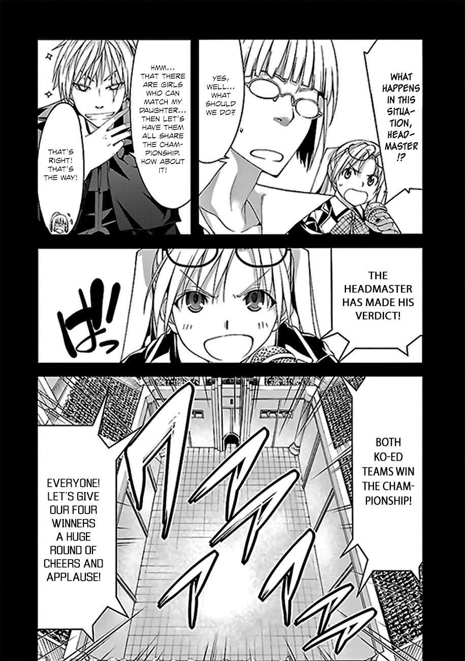 Trinity Seven: 7-Nin no Mahoutsukai Chapter 59 page 31 - Chapter 59: Lady Champions and Fireworks