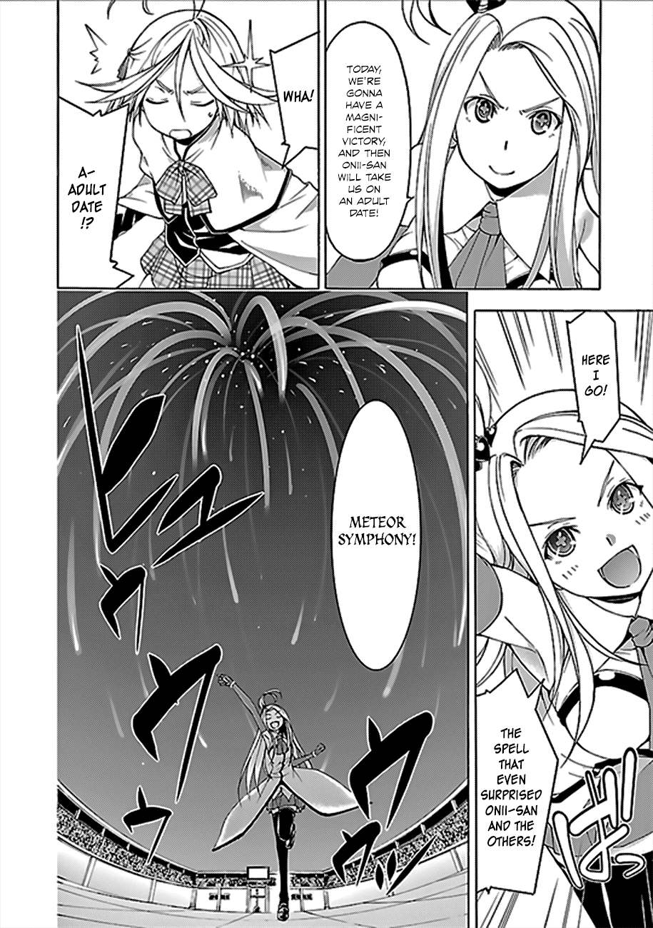 Trinity Seven: 7-Nin no Mahoutsukai Chapter 59 page 8 - Chapter 59: Lady Champions and Fireworks