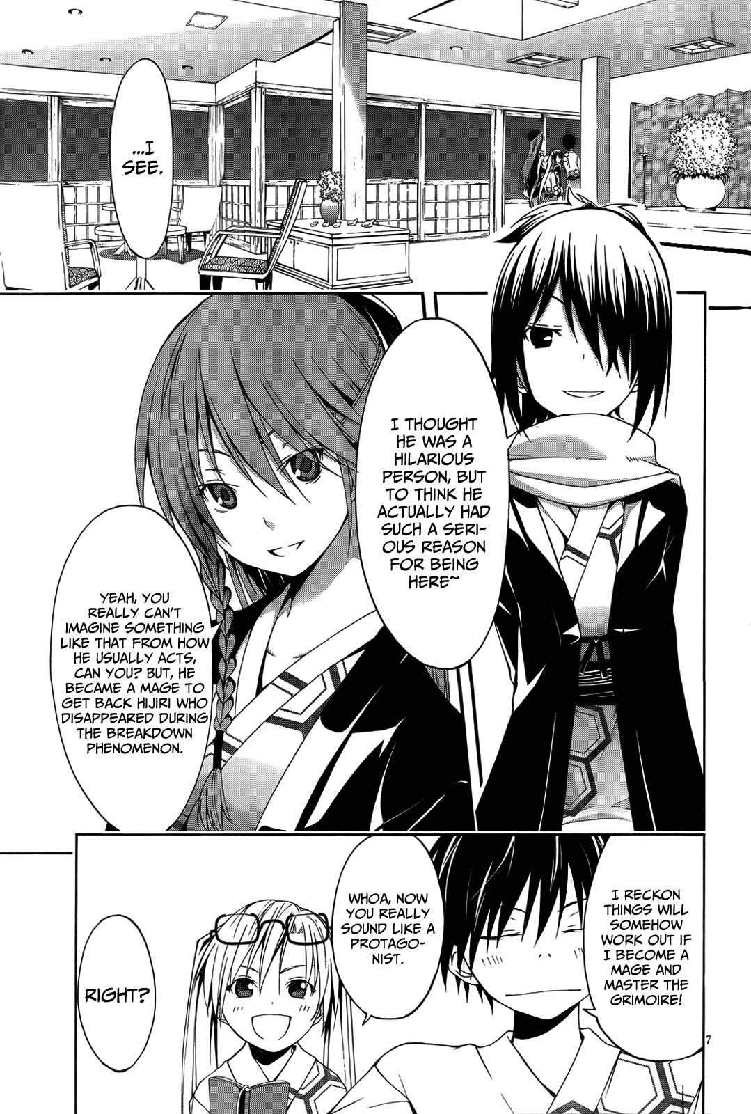 Trinity Seven: 7-Nin no Mahoutsukai Chapter 6 page 10 - Chapter 6: Hot Spring & Alchemist