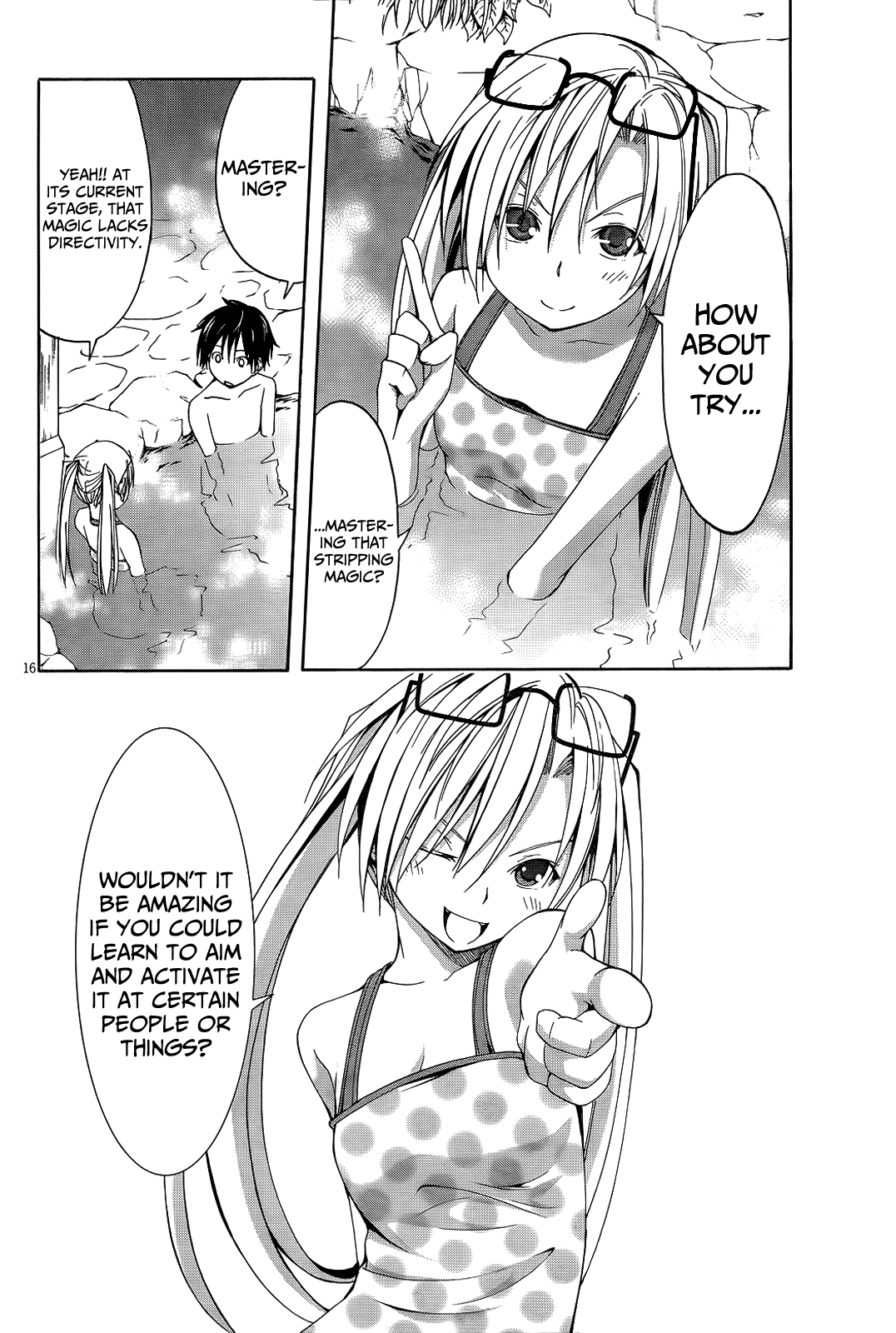 Trinity Seven: 7-Nin no Mahoutsukai Chapter 6 page 19 - Chapter 6: Hot Spring & Alchemist
