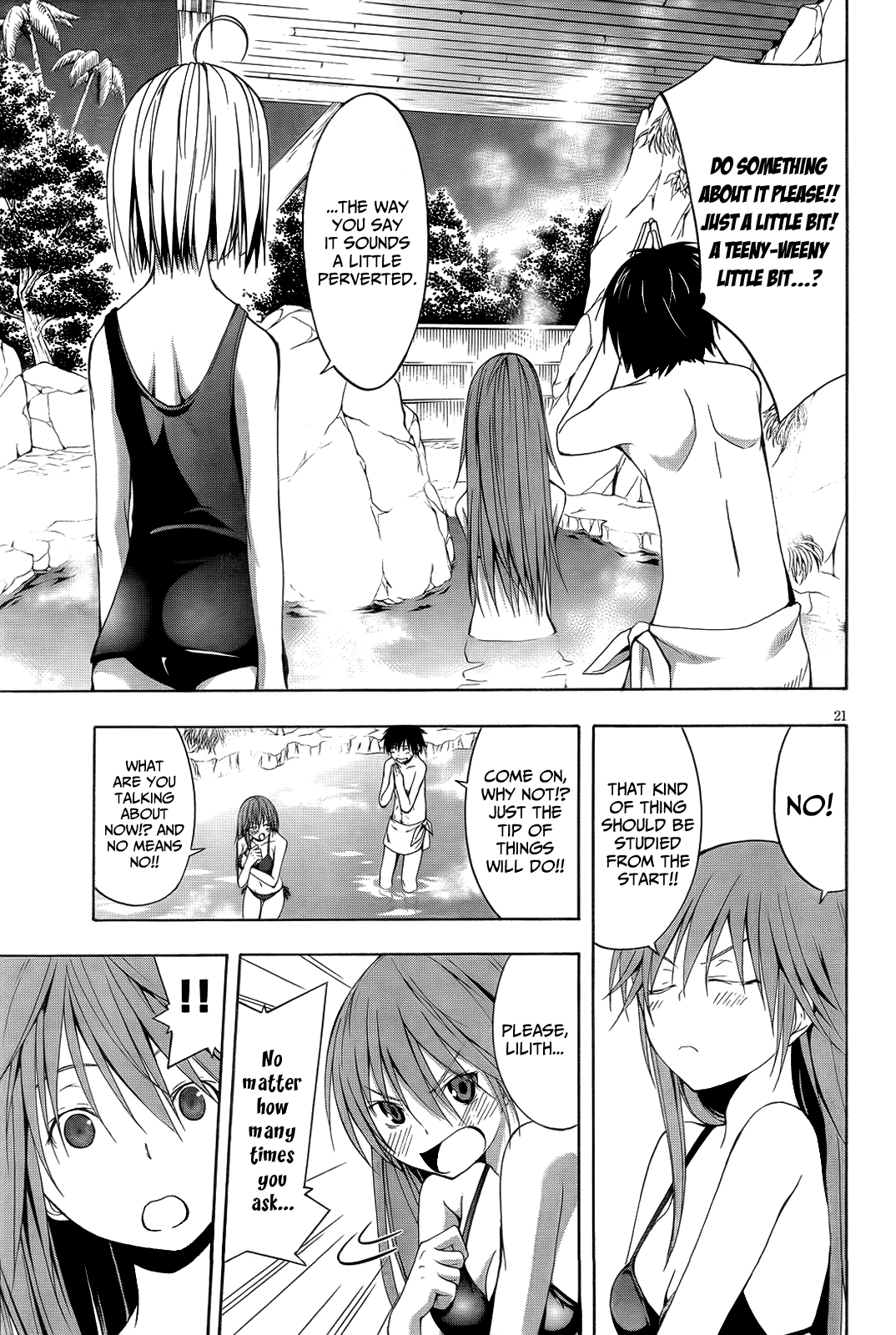 Trinity Seven: 7-Nin no Mahoutsukai Chapter 6 page 24 - Chapter 6: Hot Spring & Alchemist