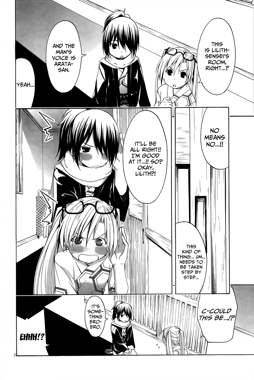 Trinity Seven: 7-Nin no Mahoutsukai Chapter 6 page 5 - Chapter 6: Hot Spring & Alchemist