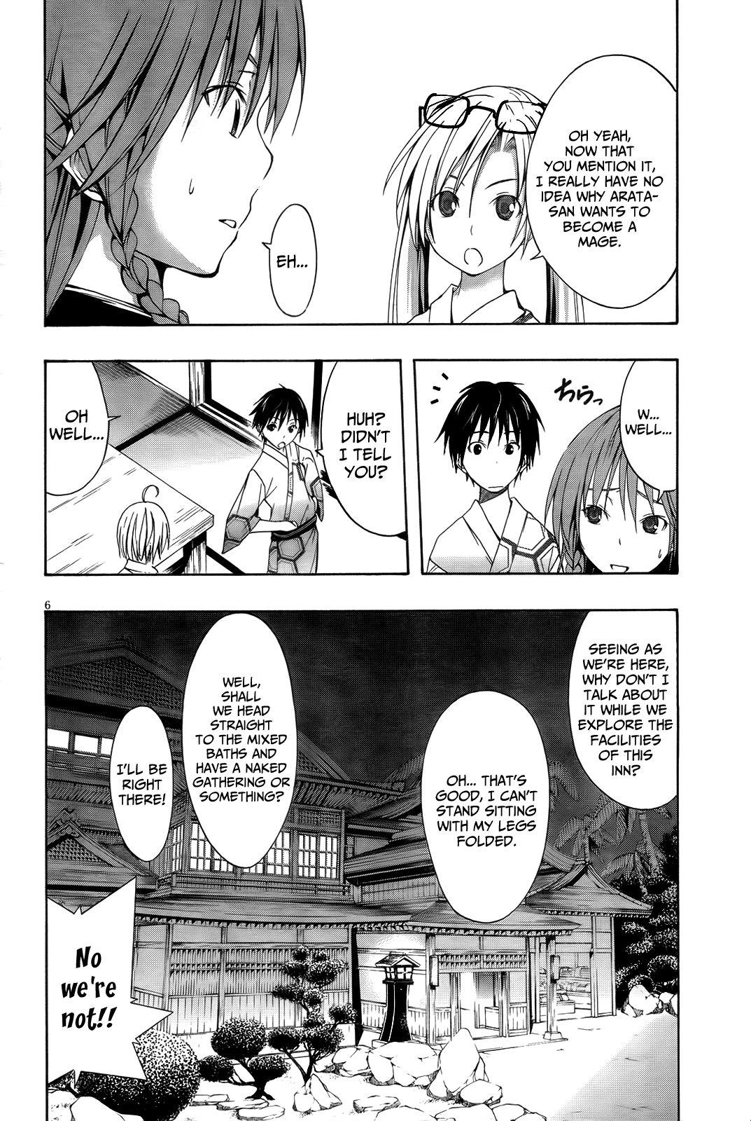 Trinity Seven: 7-Nin no Mahoutsukai Chapter 6 page 9 - Chapter 6: Hot Spring & Alchemist