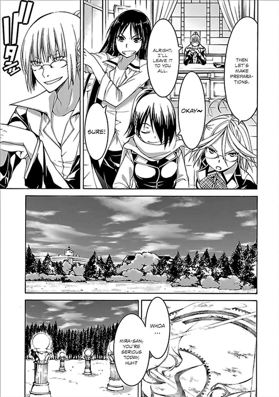 Trinity Seven: 7-Nin no Mahoutsukai Chapter 60 page 18 - Chapter 60: Dante's Gate and Radix Grimoire