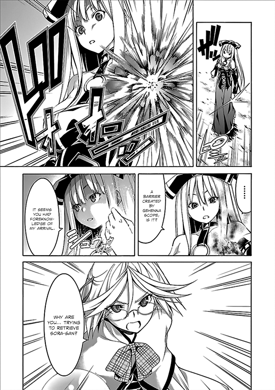 Trinity Seven: 7-Nin no Mahoutsukai Chapter 60 page 22 - Chapter 60: Dante's Gate and Radix Grimoire