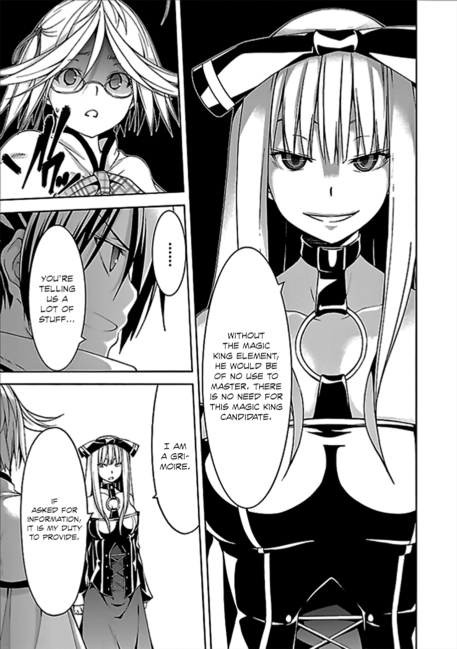 Trinity Seven: 7-Nin no Mahoutsukai Chapter 60 page 24 - Chapter 60: Dante's Gate and Radix Grimoire