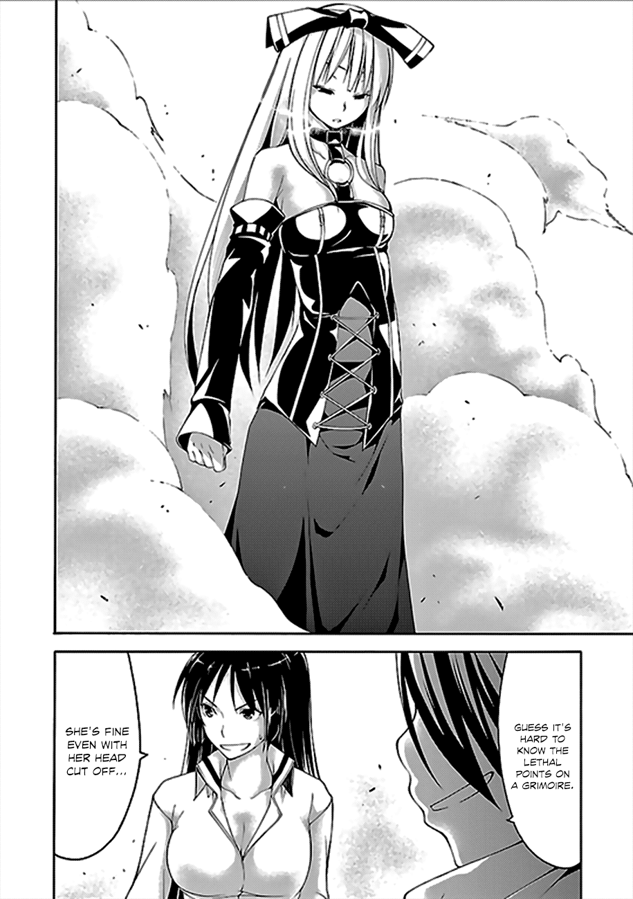 Trinity Seven: 7-Nin no Mahoutsukai Chapter 60 page 35 - Chapter 60: Dante's Gate and Radix Grimoire