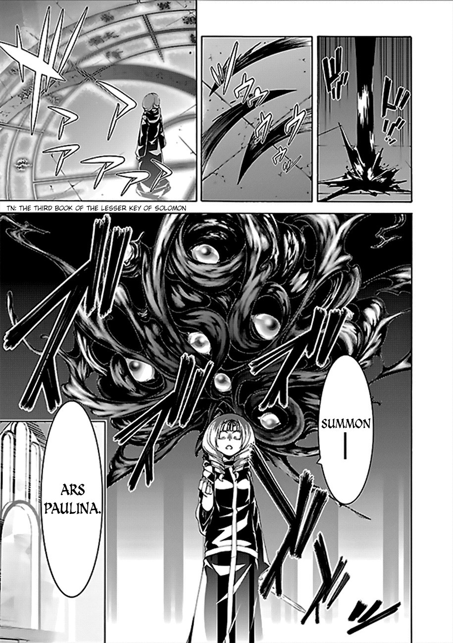 Trinity Seven: 7-Nin no Mahoutsukai Chapter 60 page 4 - Chapter 60: Dante's Gate and Radix Grimoire