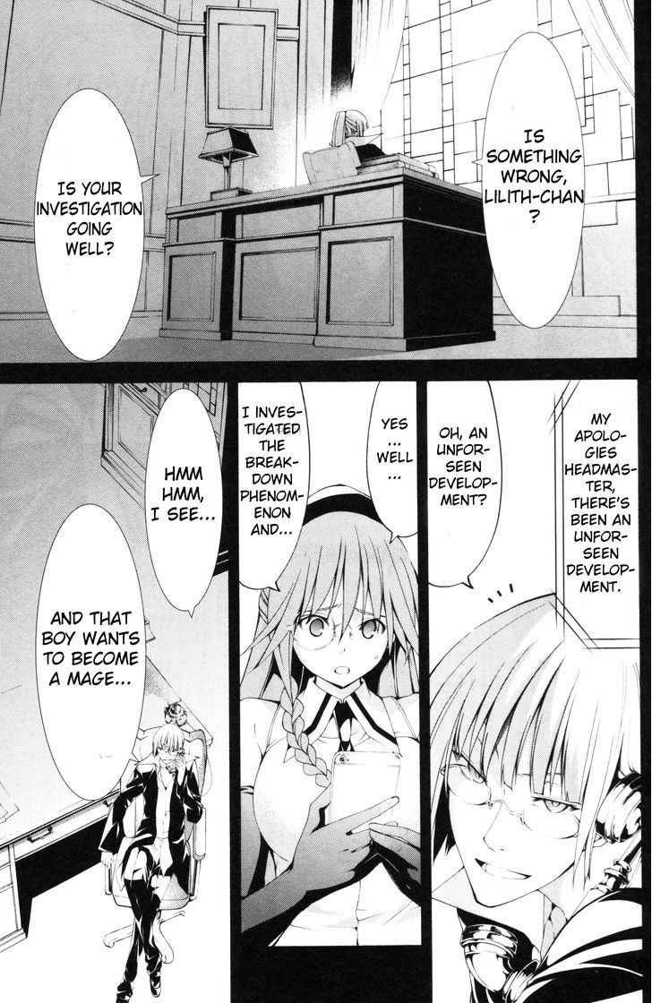 Trinity Seven: 7-Nin no Mahoutsukai Chapter 61.1 page 11 - Chapter 61.1 : Trinity Seven Specials : New Face and School Life Part 1