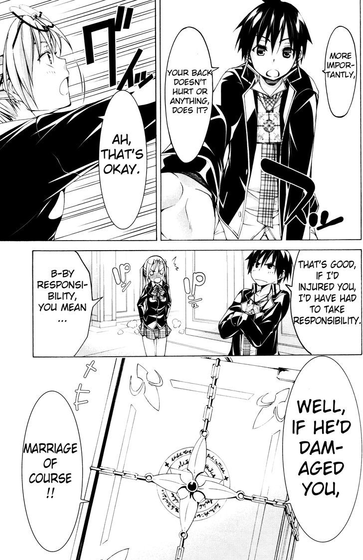 Trinity Seven: 7-Nin no Mahoutsukai Chapter 61.1 page 25 - Chapter 61.1 : Trinity Seven Specials : New Face and School Life Part 1