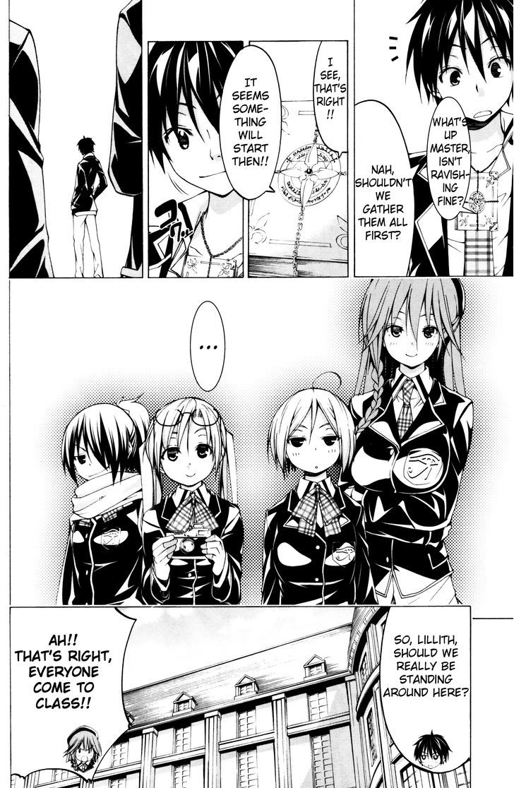 Trinity Seven: 7-Nin no Mahoutsukai Chapter 61.1 page 35 - Chapter 61.1 : Trinity Seven Specials : New Face and School Life Part 1