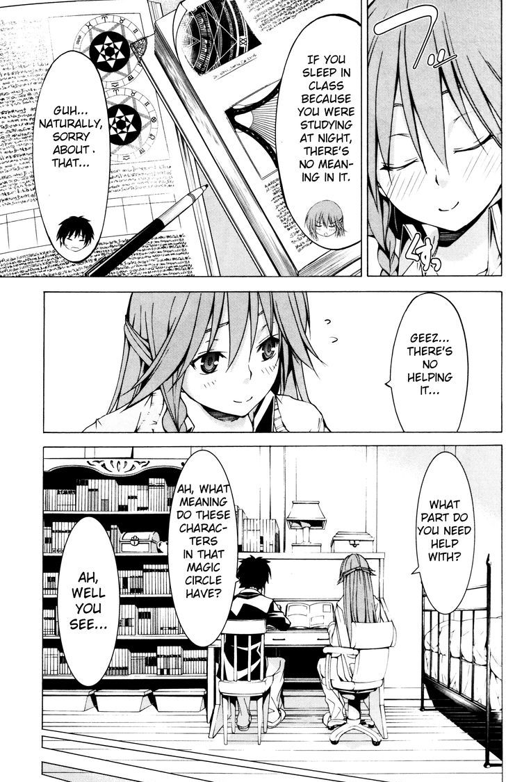 Trinity Seven: 7-Nin no Mahoutsukai Chapter 61.1 page 40 - Chapter 61.1 : Trinity Seven Specials : New Face and School Life Part 1