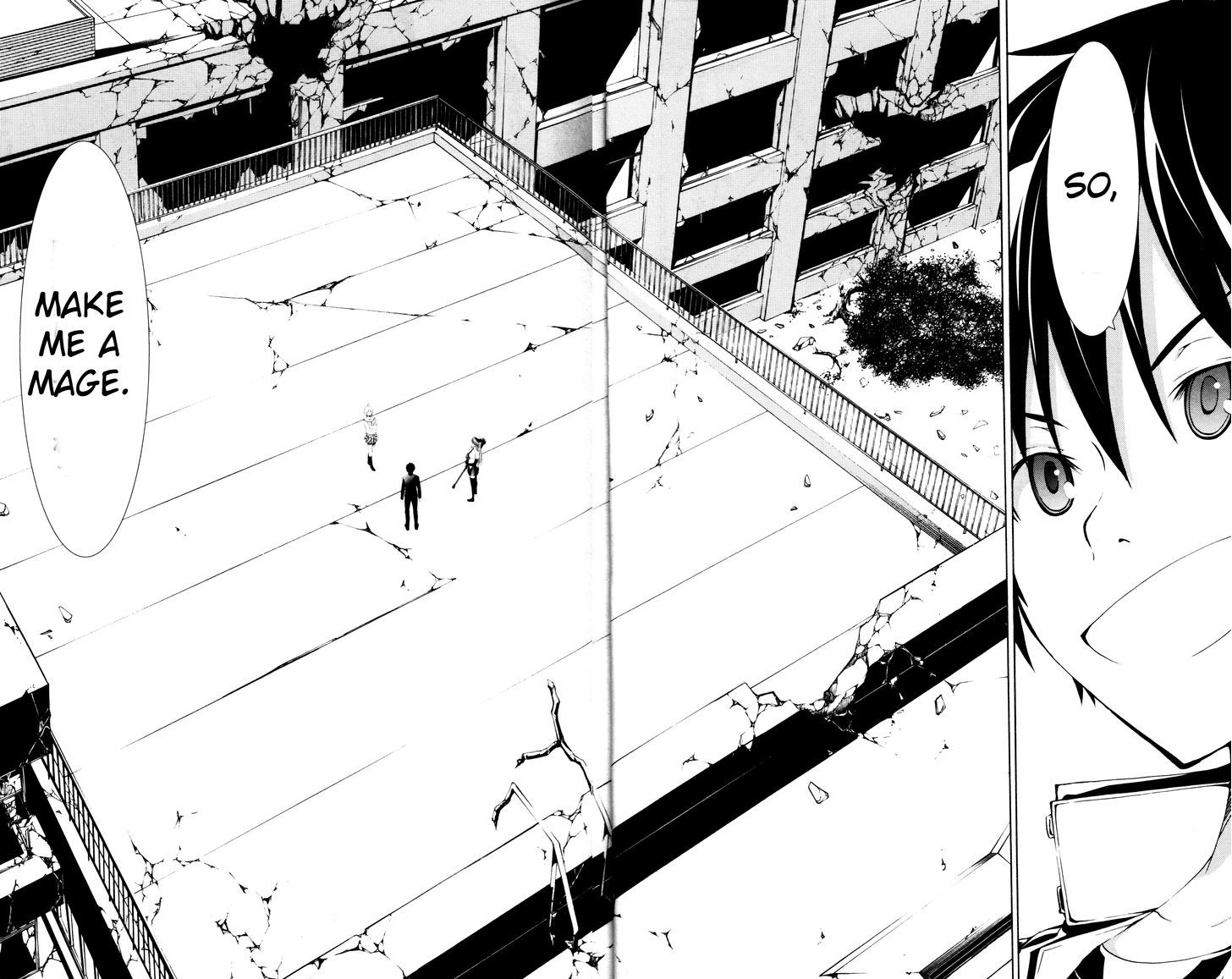Trinity Seven: 7-Nin no Mahoutsukai Chapter 61.1 page 7 - Chapter 61.1 : Trinity Seven Specials : New Face and School Life Part 1